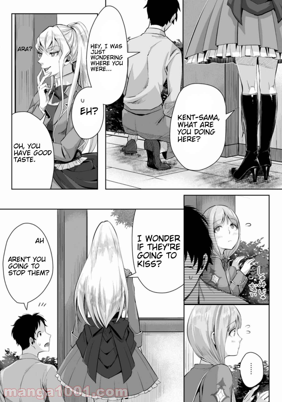 Page 6 Chapter 3.3 Gakuen Mono no Otome Game no Sekai ni Tensei Shita kedo, Cheat-mochi no Haikei Danshi Seito datta you desu