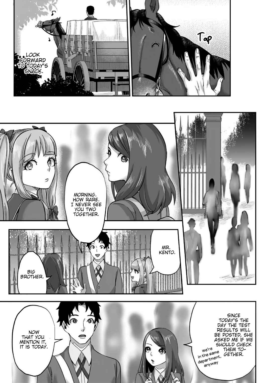 Page 12 Chapter 21 Gakuen Mono no Otome Game no Sekai ni Tensei Shita kedo, Cheat-mochi no Haikei Danshi Seito datta you desu