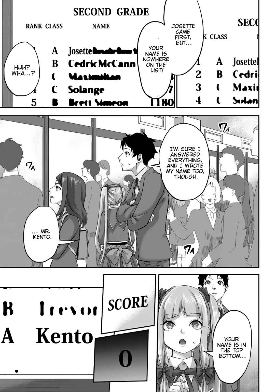 Page 14 Chapter 21 Gakuen Mono no Otome Game no Sekai ni Tensei Shita kedo, Cheat-mochi no Haikei Danshi Seito datta you desu