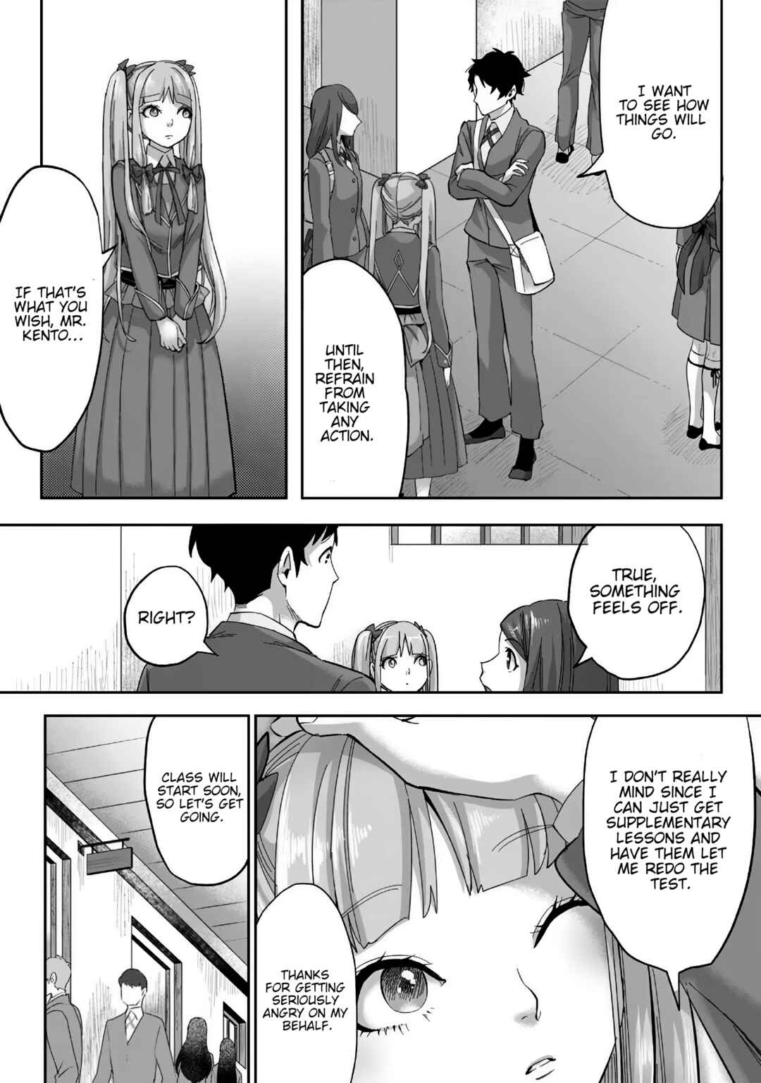 Page 16 Chapter 21 Gakuen Mono no Otome Game no Sekai ni Tensei Shita kedo, Cheat-mochi no Haikei Danshi Seito datta you desu