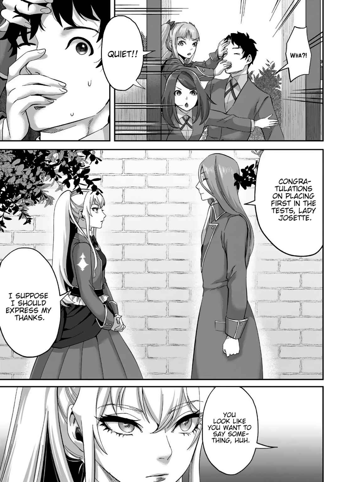 Page 22 Chapter 21 Gakuen Mono no Otome Game no Sekai ni Tensei Shita kedo, Cheat-mochi no Haikei Danshi Seito datta you desu