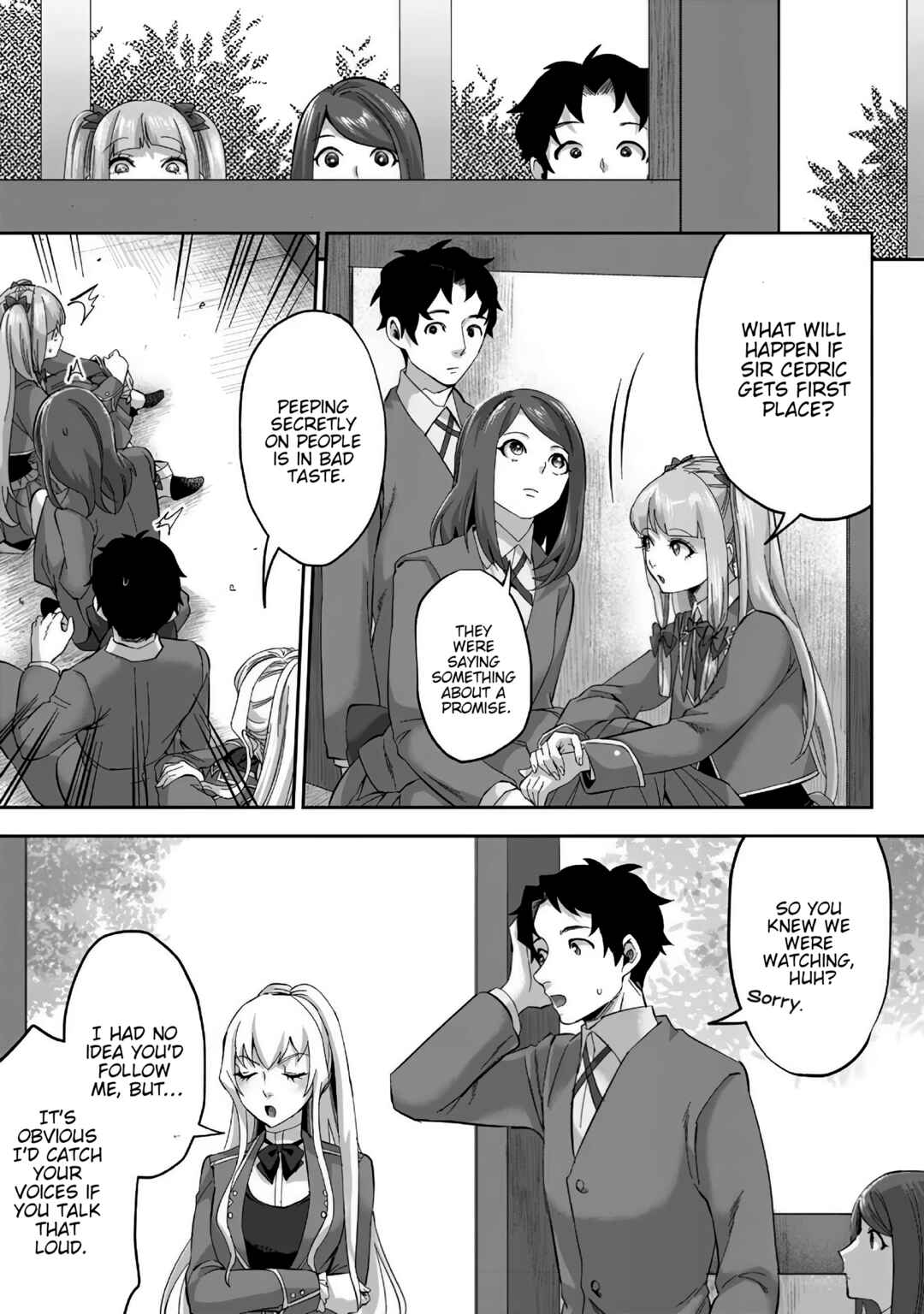 Page 24 Chapter 21 Gakuen Mono no Otome Game no Sekai ni Tensei Shita kedo, Cheat-mochi no Haikei Danshi Seito datta you desu