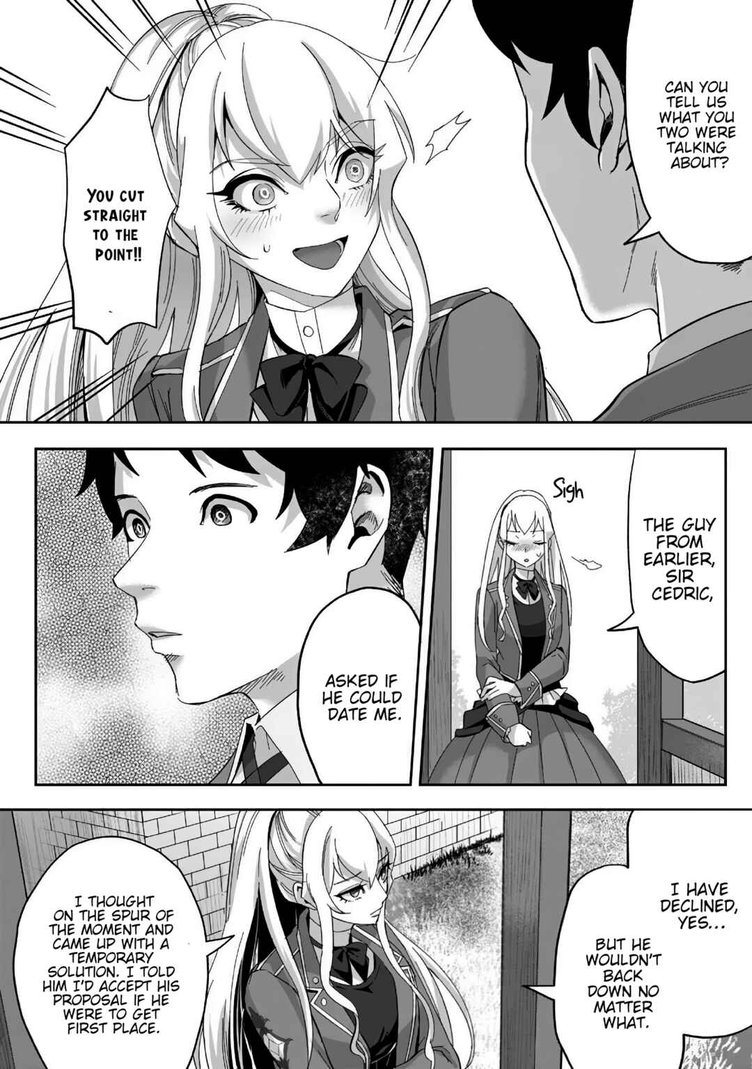 Page 25 Chapter 21 Gakuen Mono no Otome Game no Sekai ni Tensei Shita kedo, Cheat-mochi no Haikei Danshi Seito datta you desu