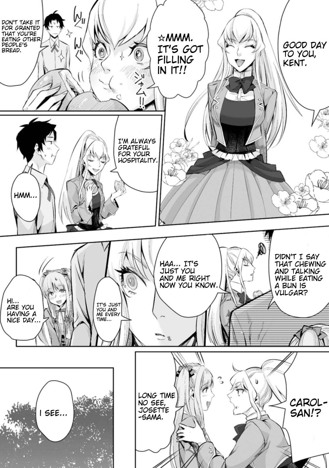 Page 6 Chapter 2.2 Gakuen Mono no Otome Game no Sekai ni Tensei Shita kedo, Cheat-mochi no Haikei Danshi Seito datta you desu
