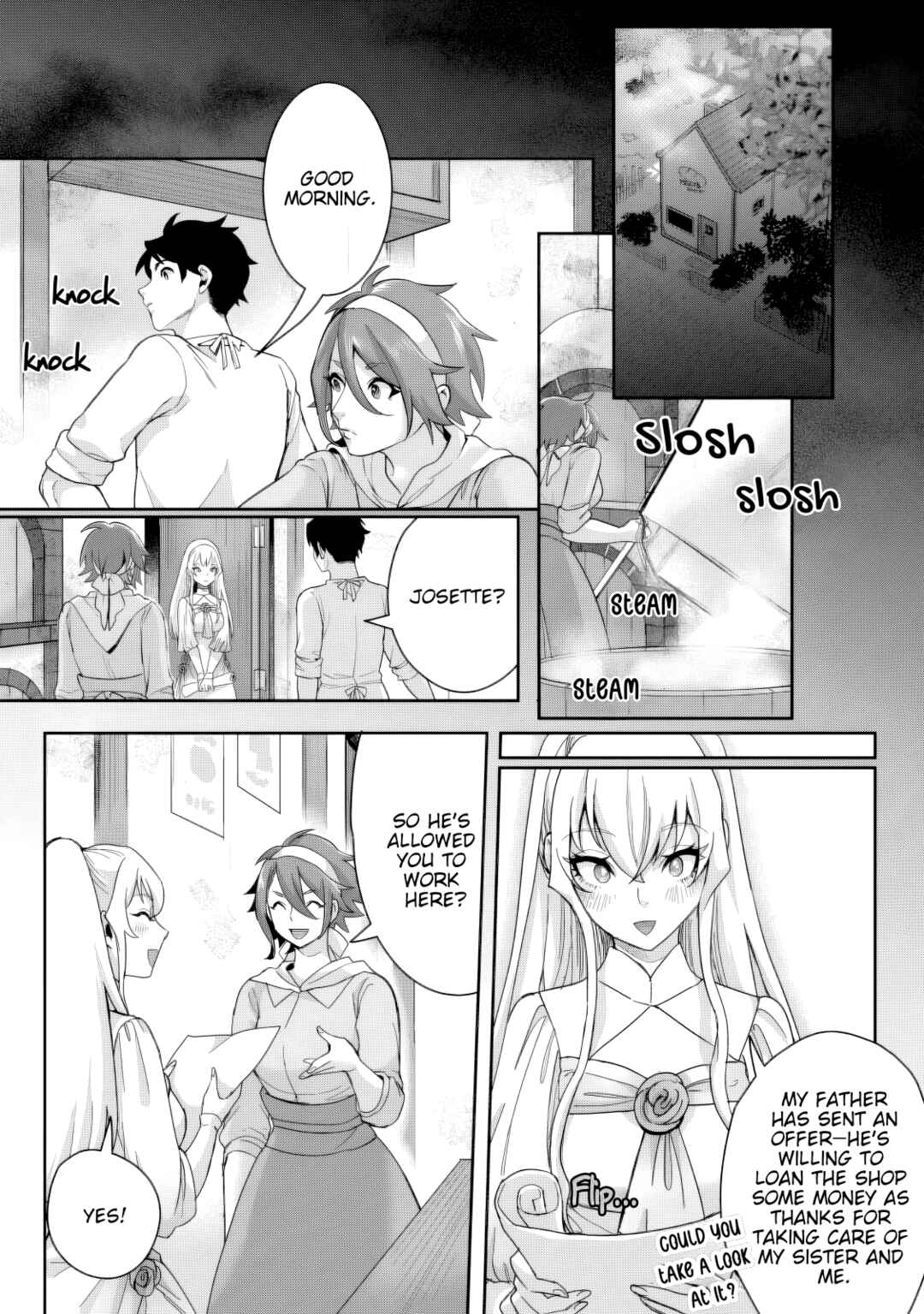 Page 1 Chapter 17.1 Gakuen Mono no Otome Game no Sekai ni Tensei Shita kedo, Cheat-mochi no Haikei Danshi Seito datta you desu