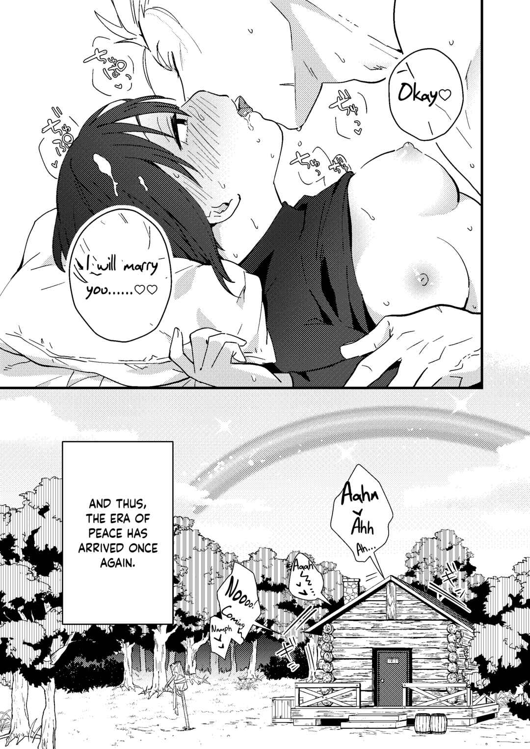 Page 36 Chapter Unknown_a0a3 Sekai ga Heiwa ni Natta node Yuusha (Jitsu wa ♀) ni Kyuukon Shita Kekka