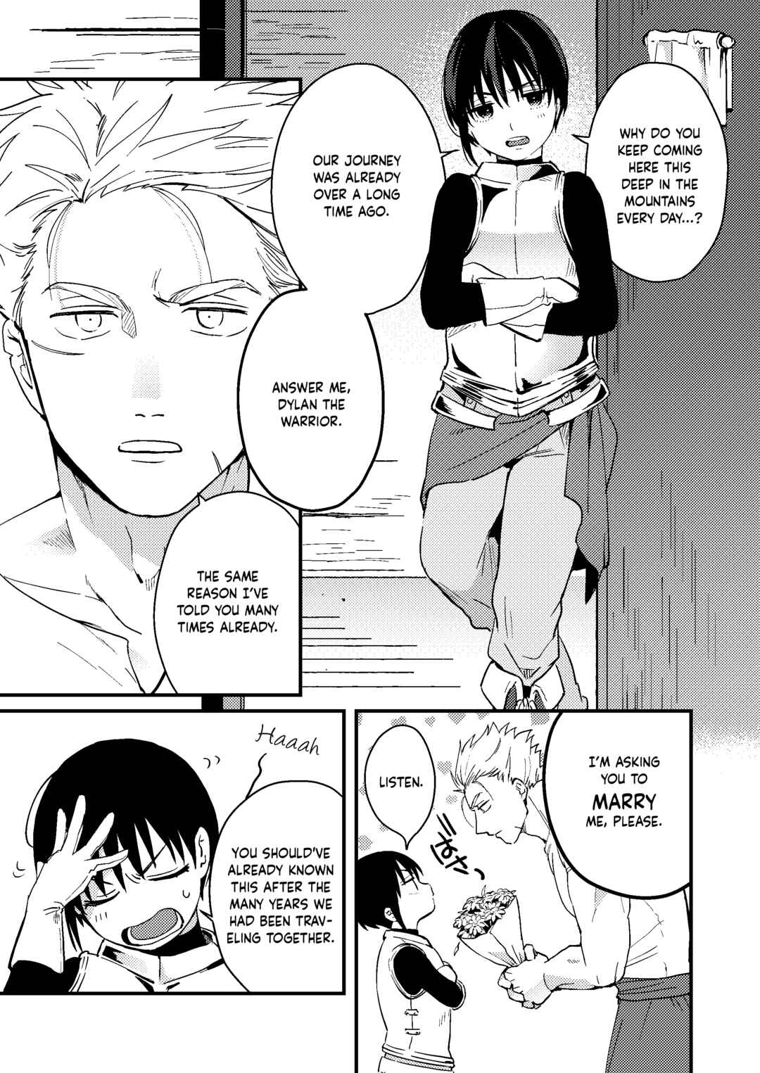 Page 6 Chapter Unknown_a0a3 Sekai ga Heiwa ni Natta node Yuusha (Jitsu wa ♀) ni Kyuukon Shita Kekka
