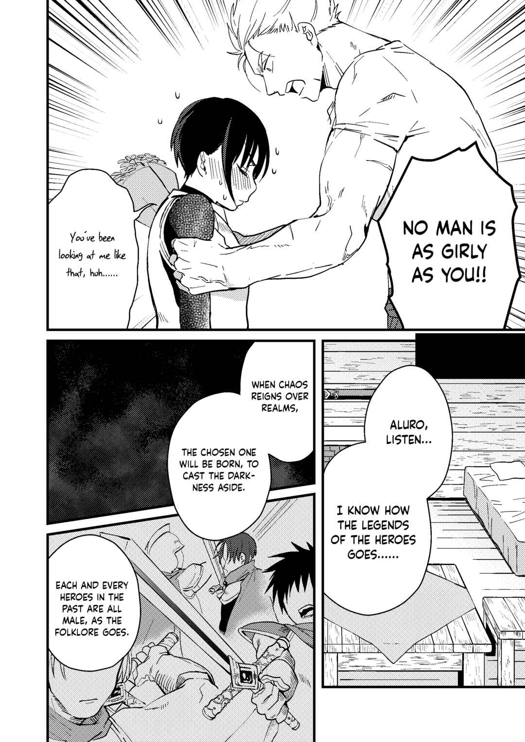 Page 9 Chapter Unknown_a0a3 Sekai ga Heiwa ni Natta node Yuusha (Jitsu wa ♀) ni Kyuukon Shita Kekka