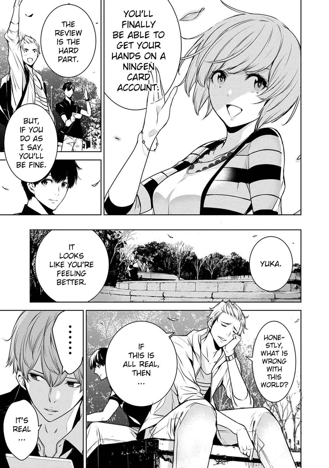 Page 15 Chapter 3 Ningen Card