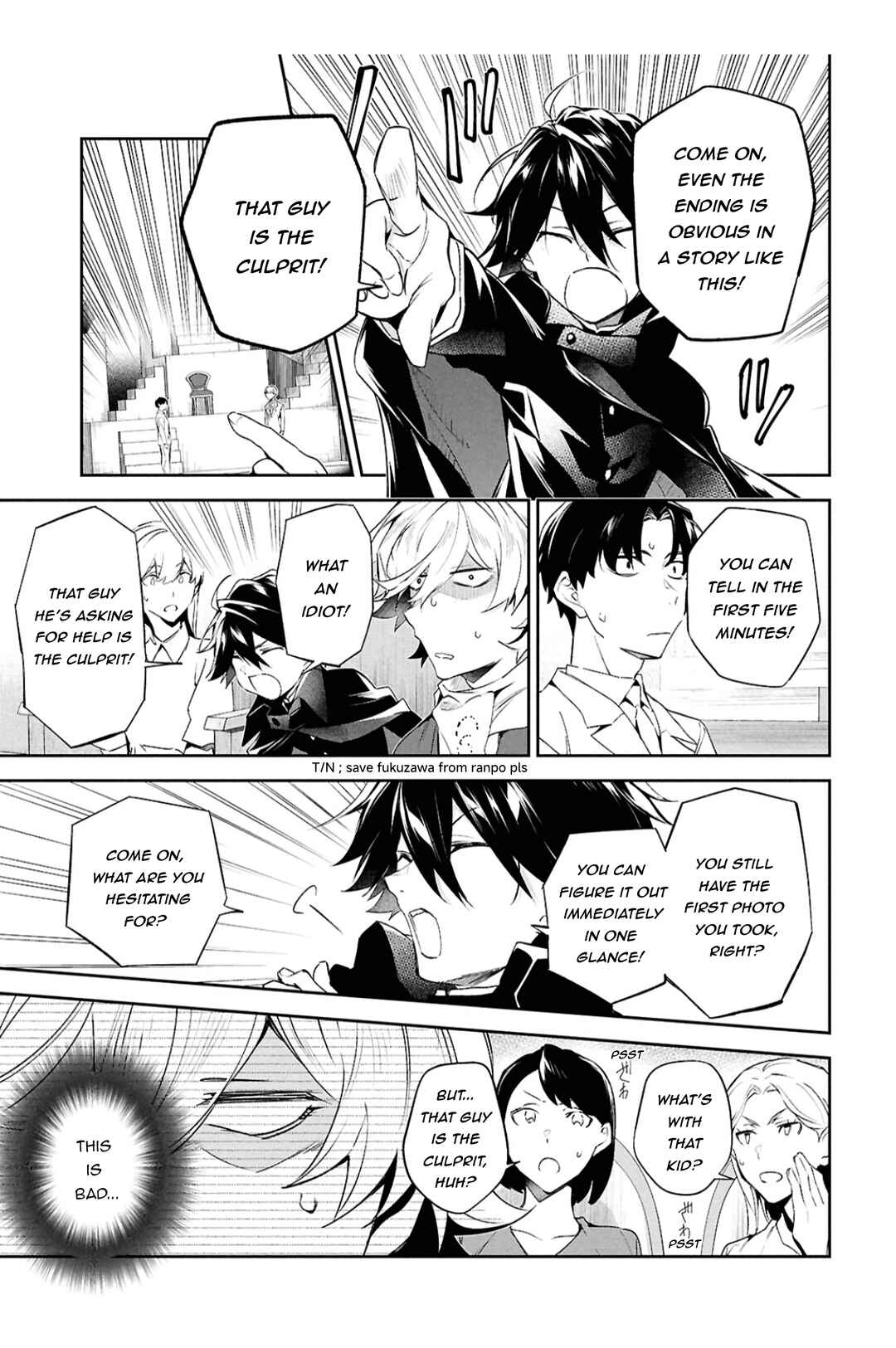 Page 20 Chapter 7 Bungou Stray Dogs - Tantei-sha Setsuritsu Hiwa?