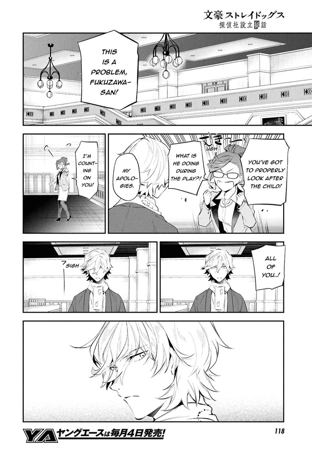 Page 29 Chapter 7 Bungou Stray Dogs - Tantei-sha Setsuritsu Hiwa?