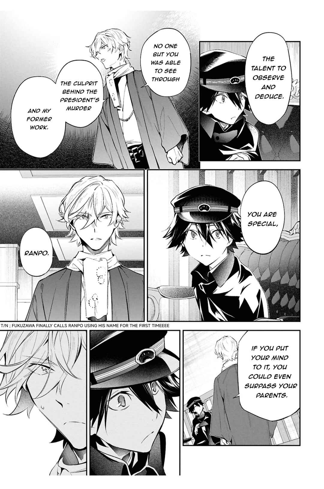 Page 16 Chapter 8 Bungou Stray Dogs - Tantei-sha Setsuritsu Hiwa?