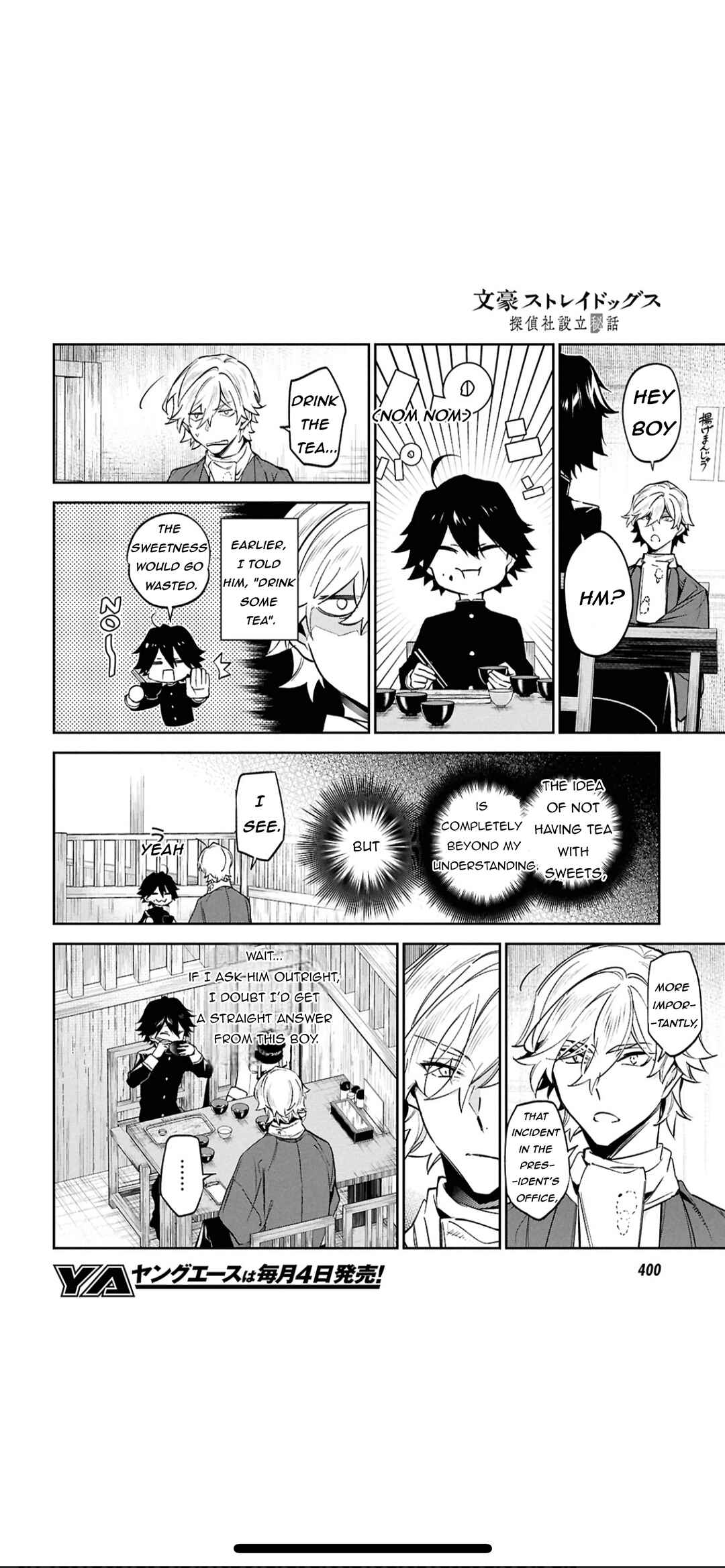 Page 12 Chapter 3 Bungou Stray Dogs - Tantei-sha Setsuritsu Hiwa?