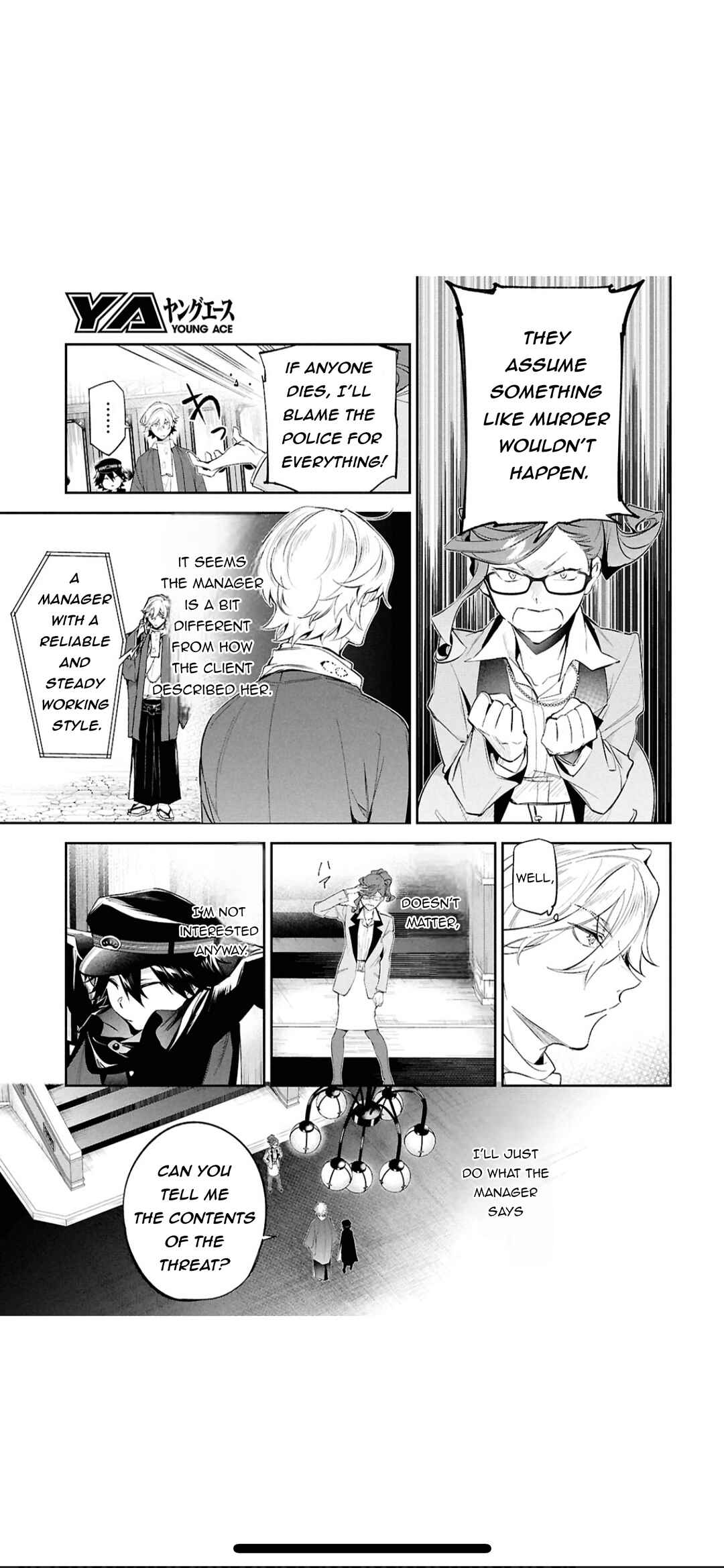 Page 14 Chapter 4 Bungou Stray Dogs - Tantei-sha Setsuritsu Hiwa?