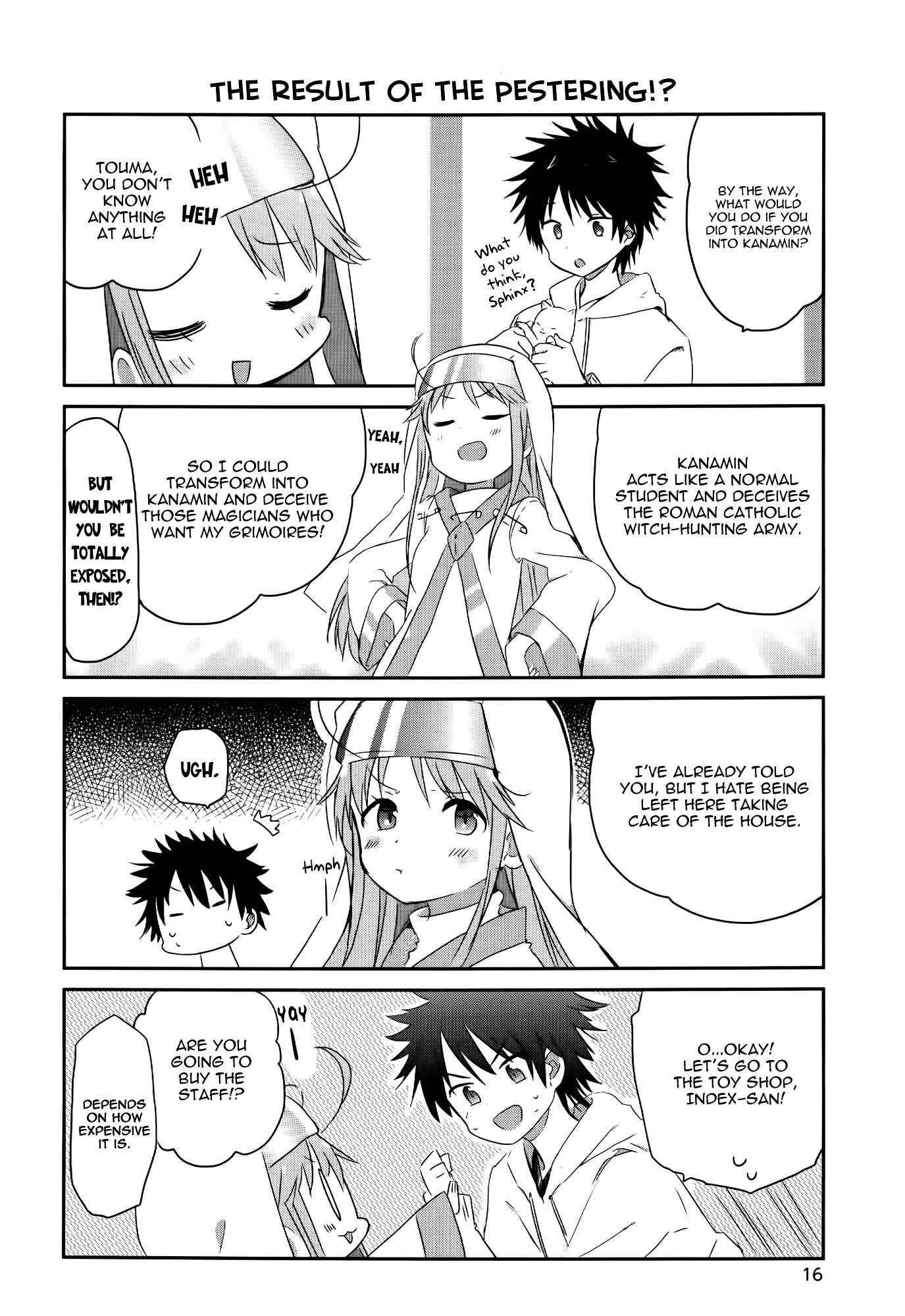 Page 4 Chapter 13 Toaru Nichijou no Index-san