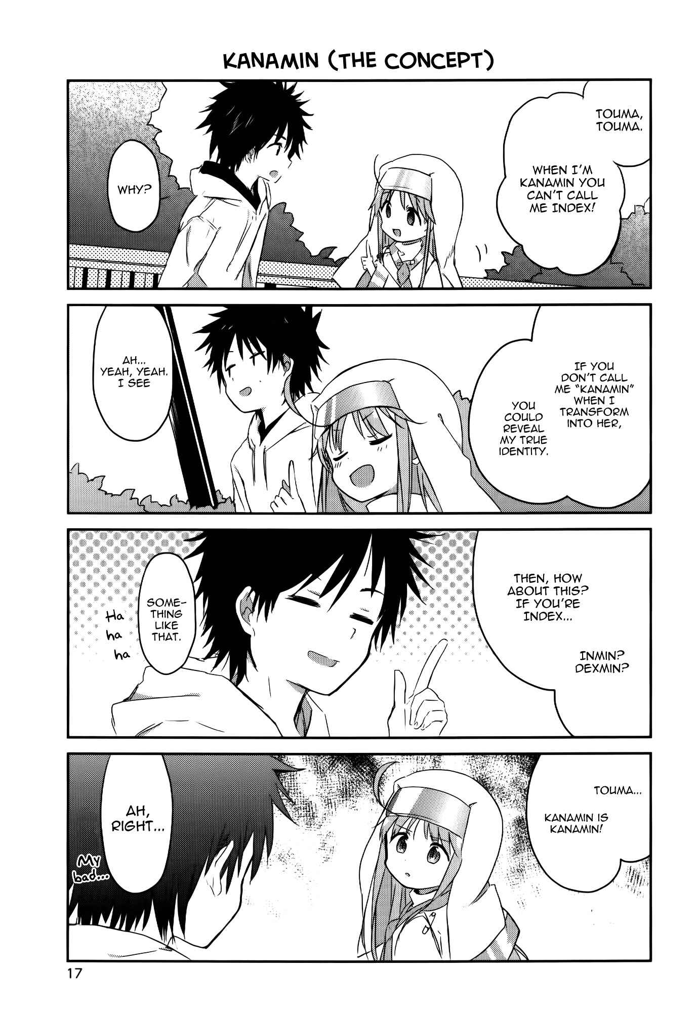 Page 5 Chapter 13 Toaru Nichijou no Index-san