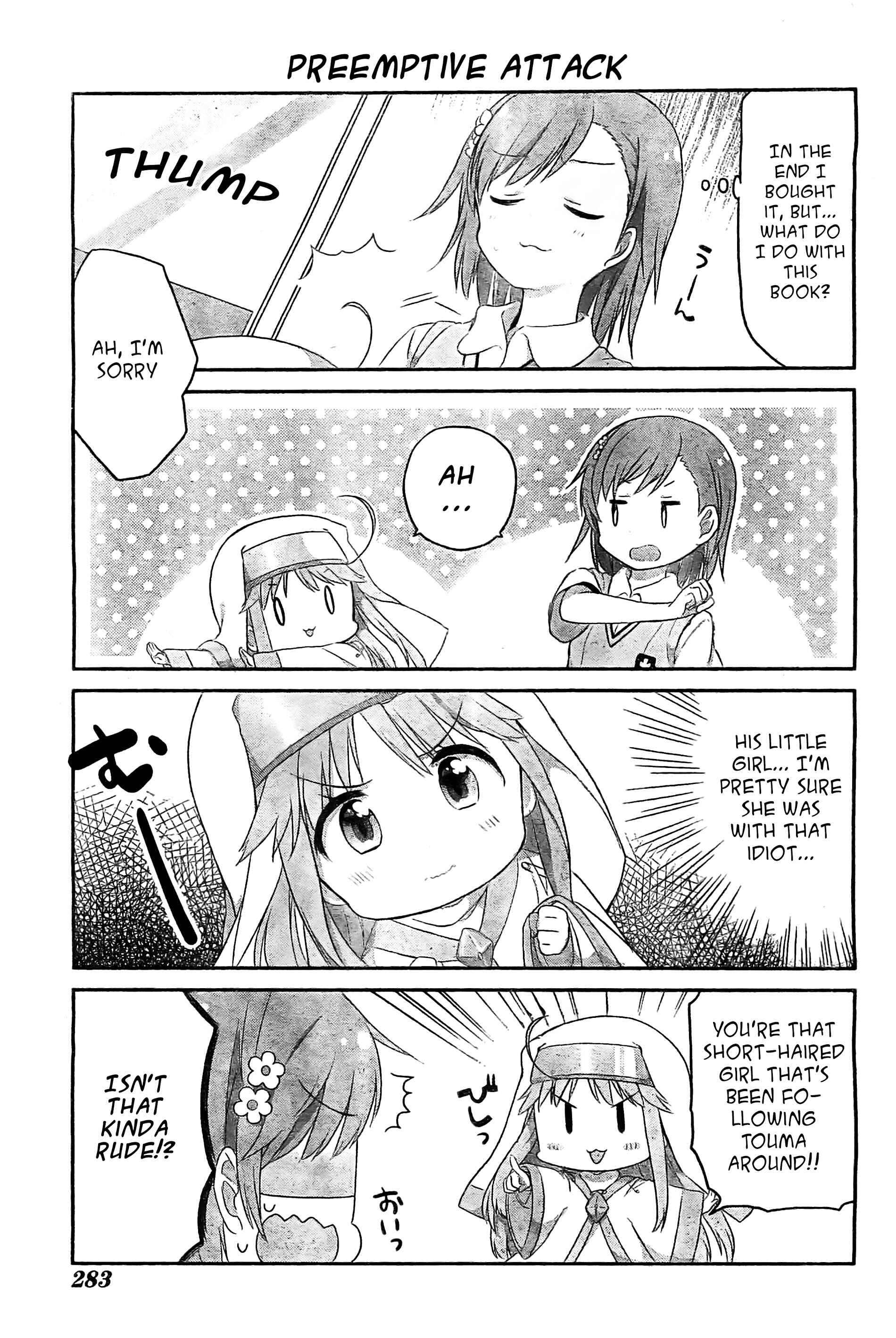 Page 3 Chapter 3 Toaru Nichijou no Index-san