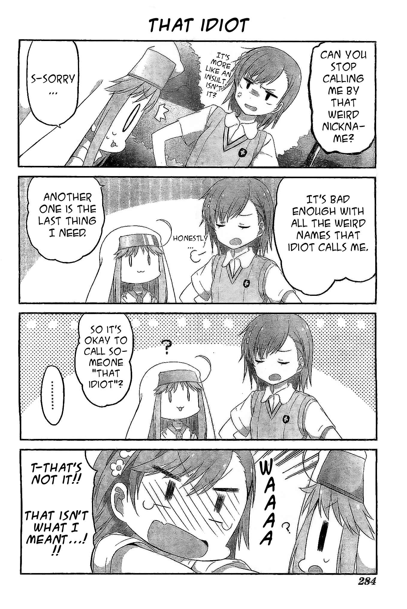Page 4 Chapter 3 Toaru Nichijou no Index-san