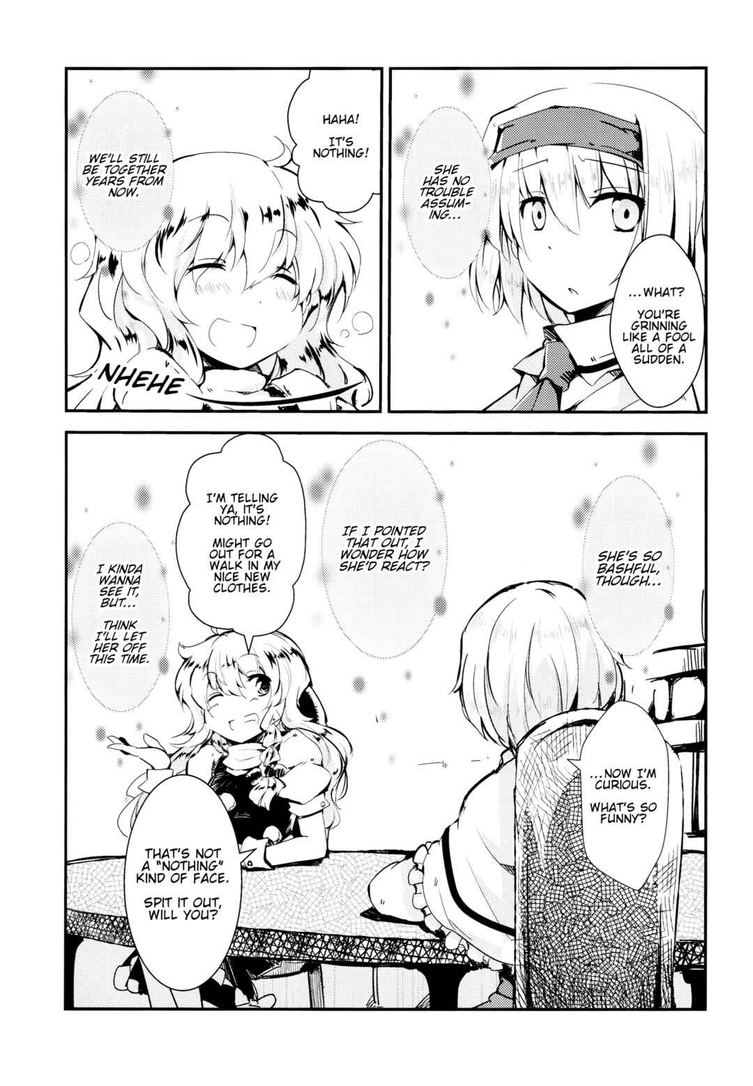 Page 5 Chapter 3 Touhou - the witches (Doujinshi)