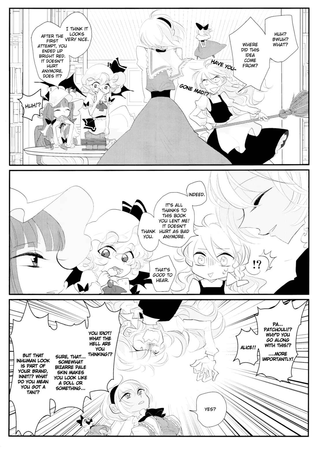 Page 6 Chapter 6 Touhou - the witches (Doujinshi)