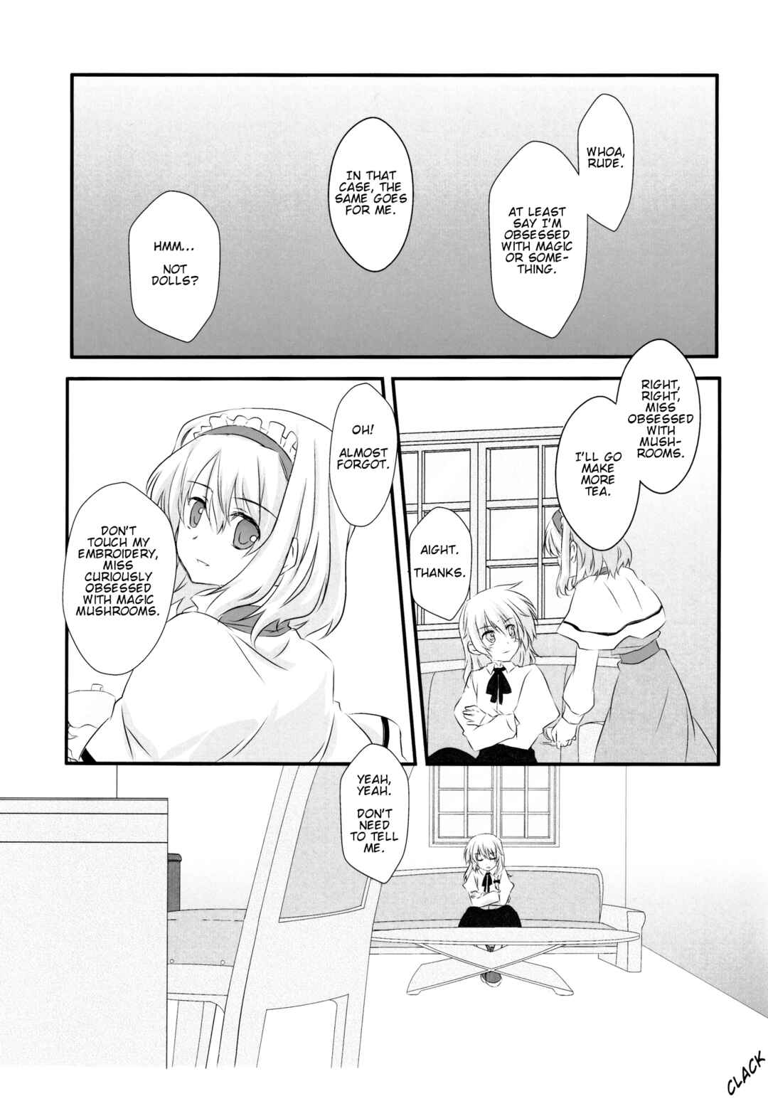 Page 4 Chapter 4 Touhou - the witches (Doujinshi)