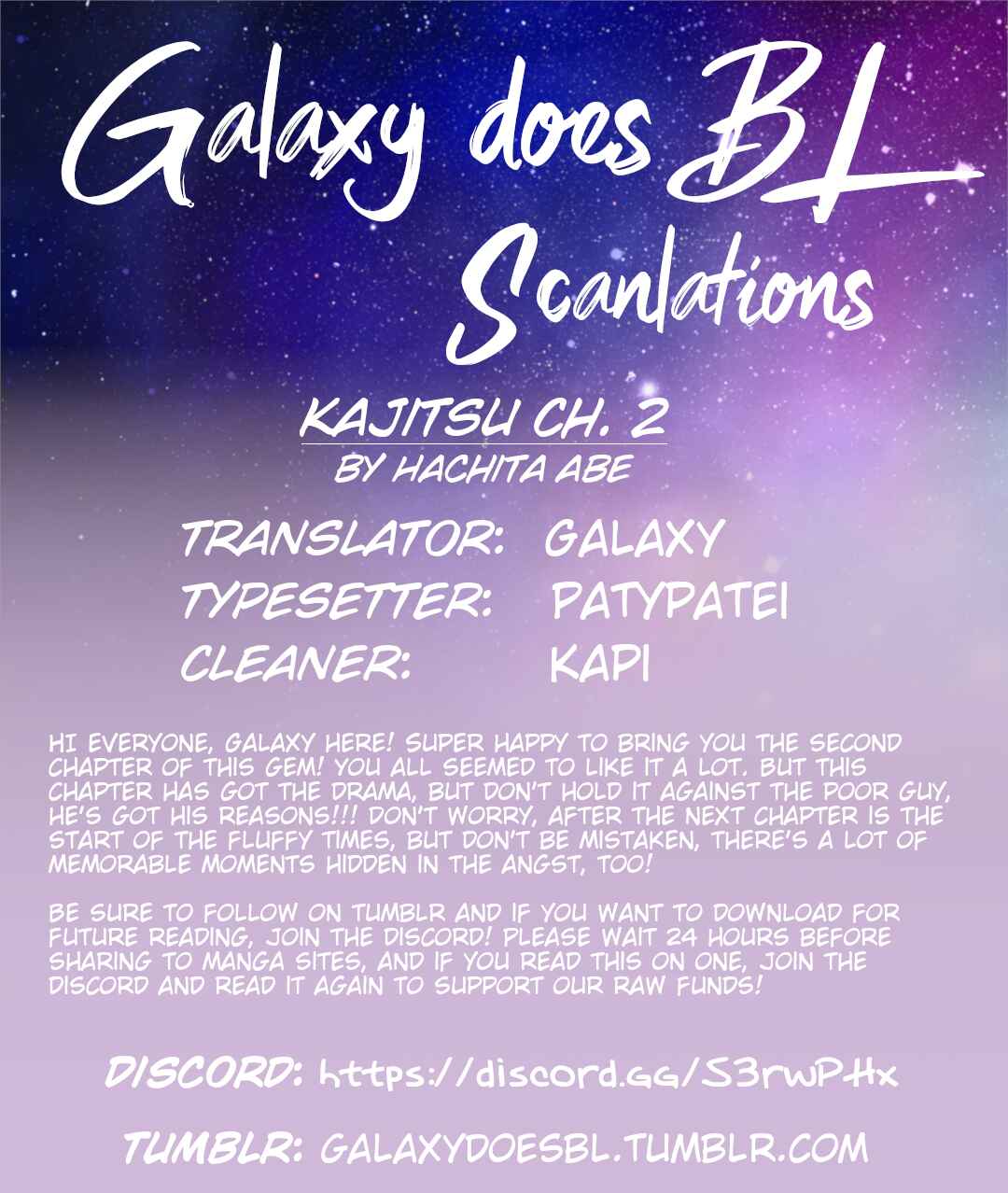 Page 1 Chapter 2 Kajitsu