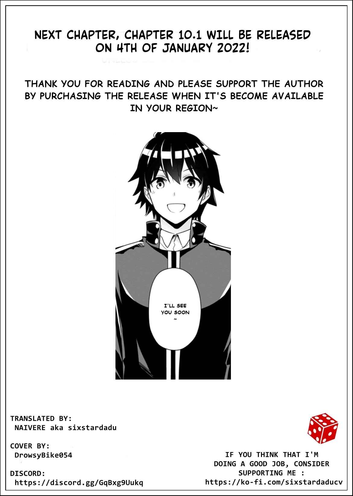 Page 10 Chapter 9.3 Hazure Skill Gacha de Tsuihou Sareta Ore wa, Wagamama Osananajimi wo Zetsuen Shi Kakusei Suru ~Bannou Cheat Skill wo Getto Shite, Mezase Rakuraku Saikyou Slow Life!~