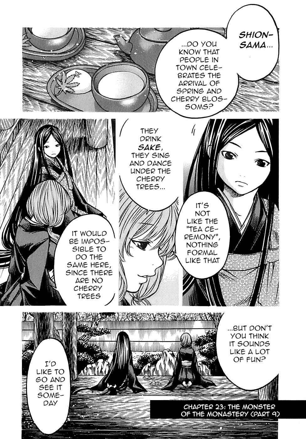 Page 1 Chapter 23 Ateya no Tsubaki