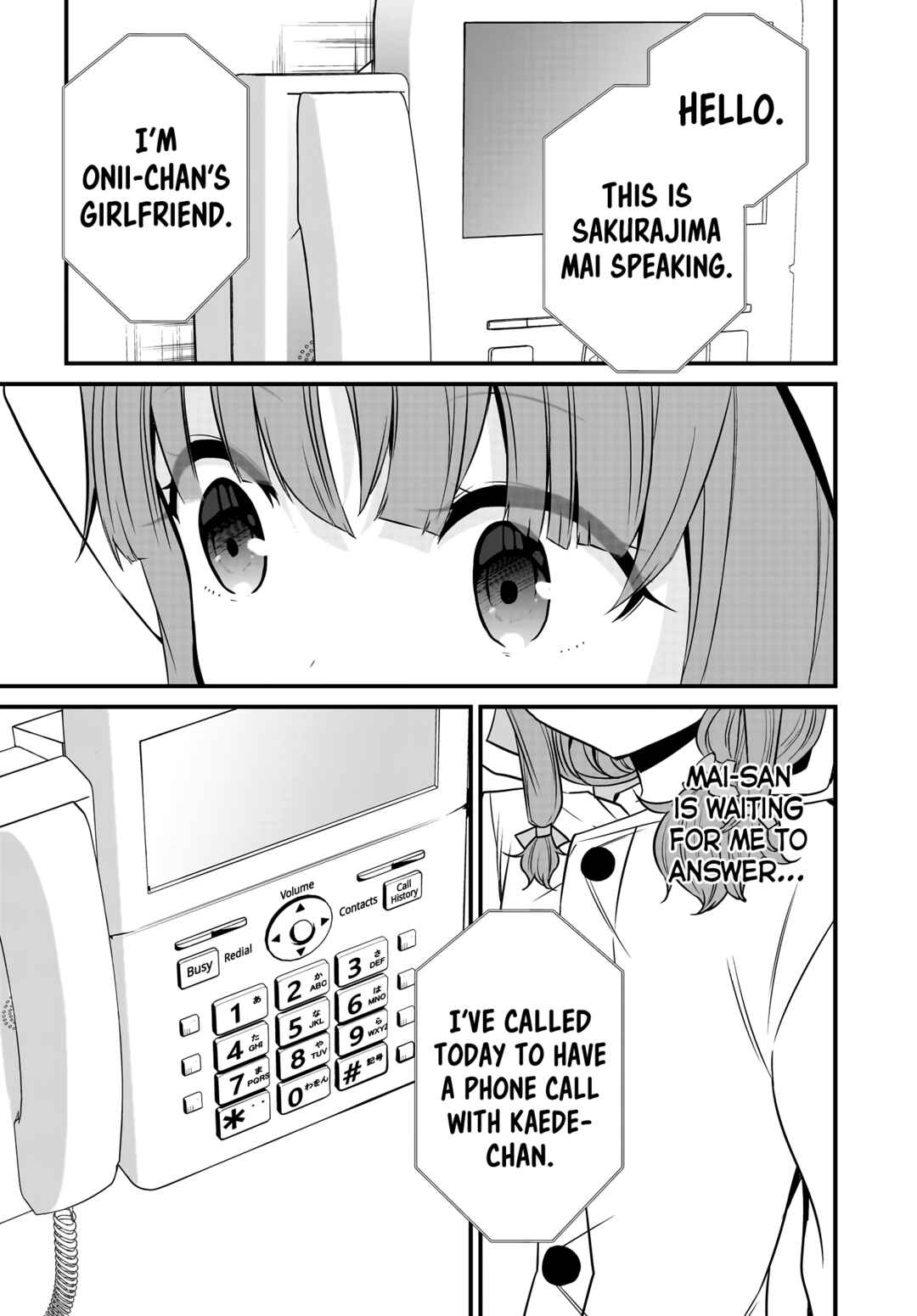 Page 26 Chapter 3 Rascal Does Not Dream of a Sister Home Alone