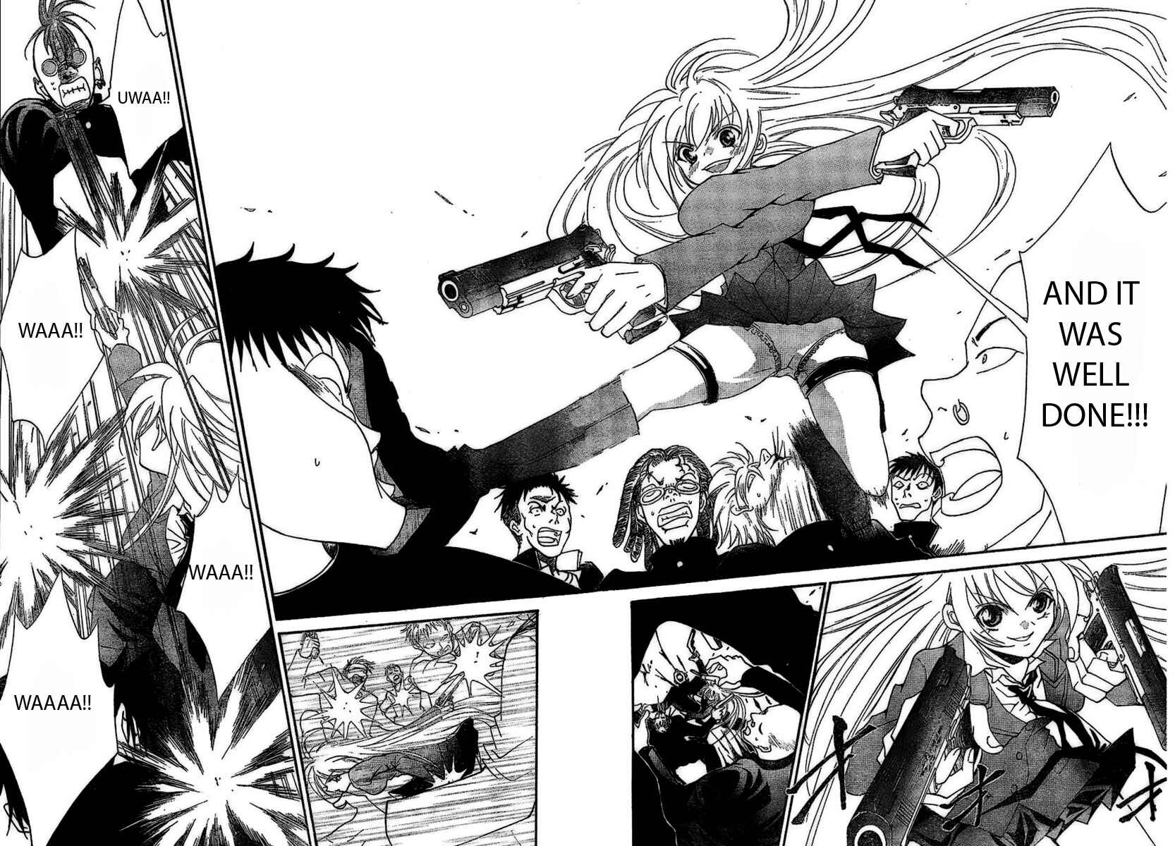 Page 22 Chapter Unknown_1d6f Bokuretsu Manken Love Gun