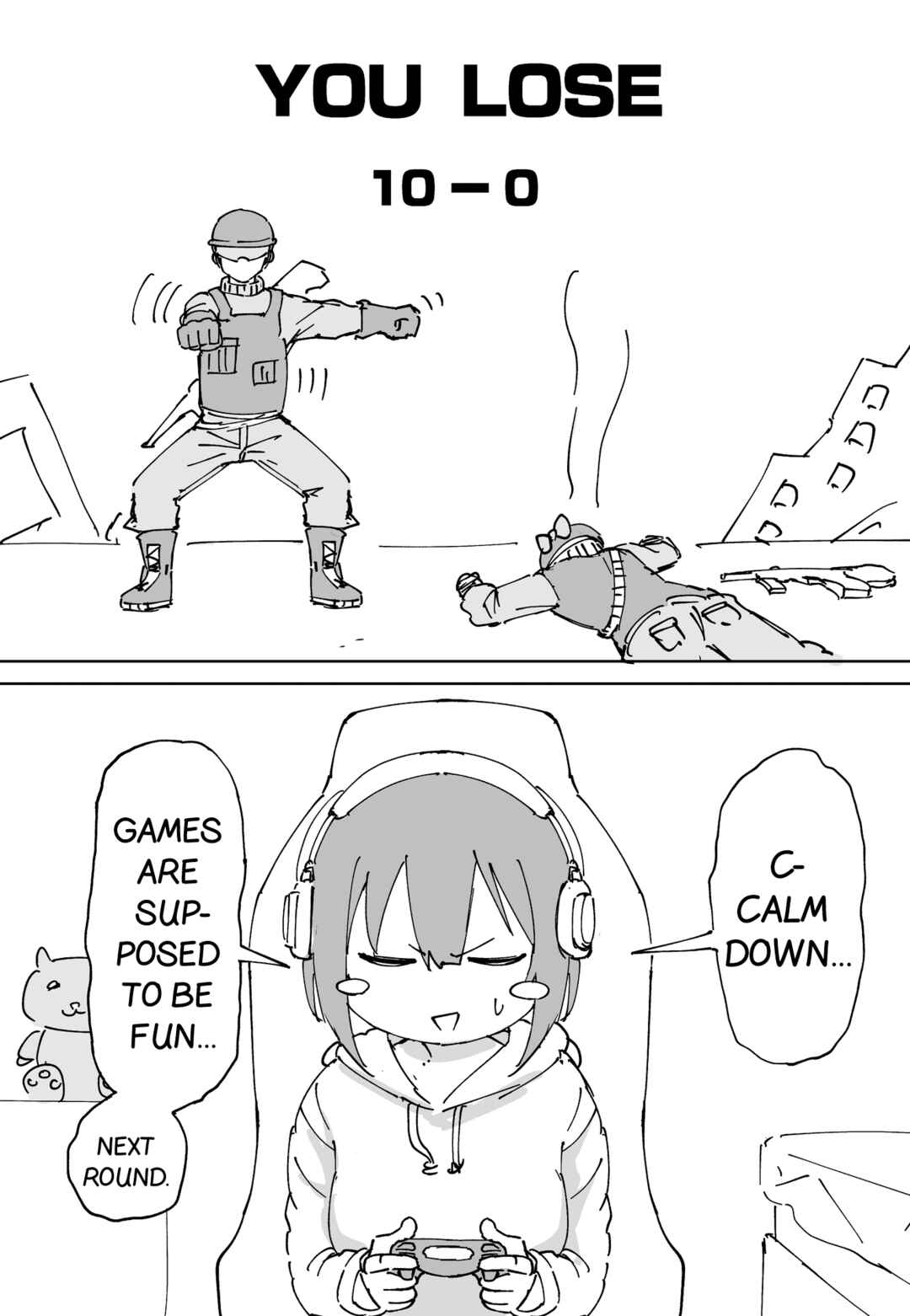 Page 3 Chapter 0 FPS de Shoshinsha Bokotte Real Fight ni Hattenshita Kekka w