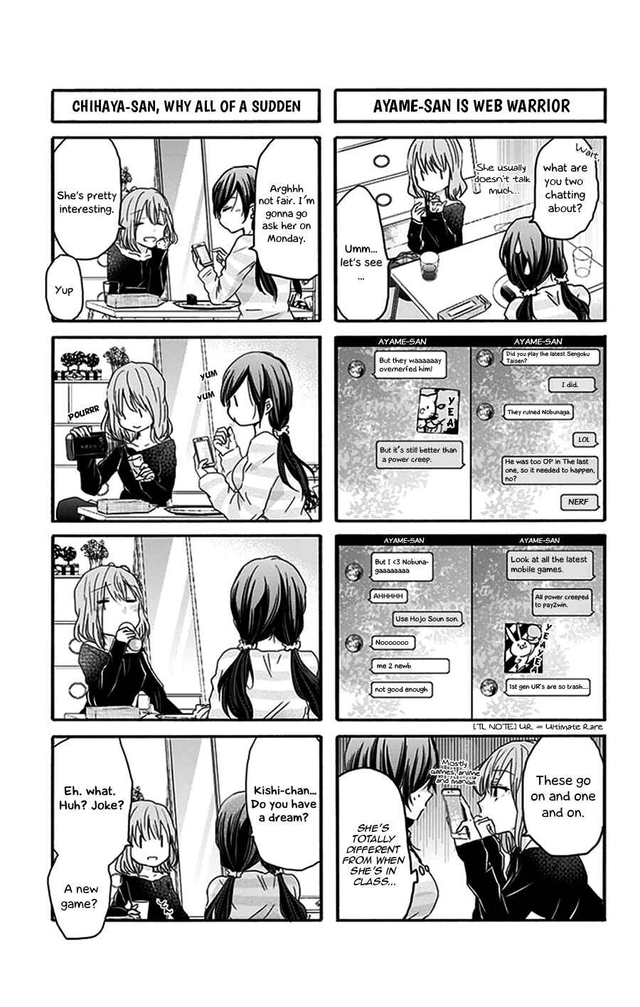 Page 4 Chapter 30 Chihaya-sans Fine that Way