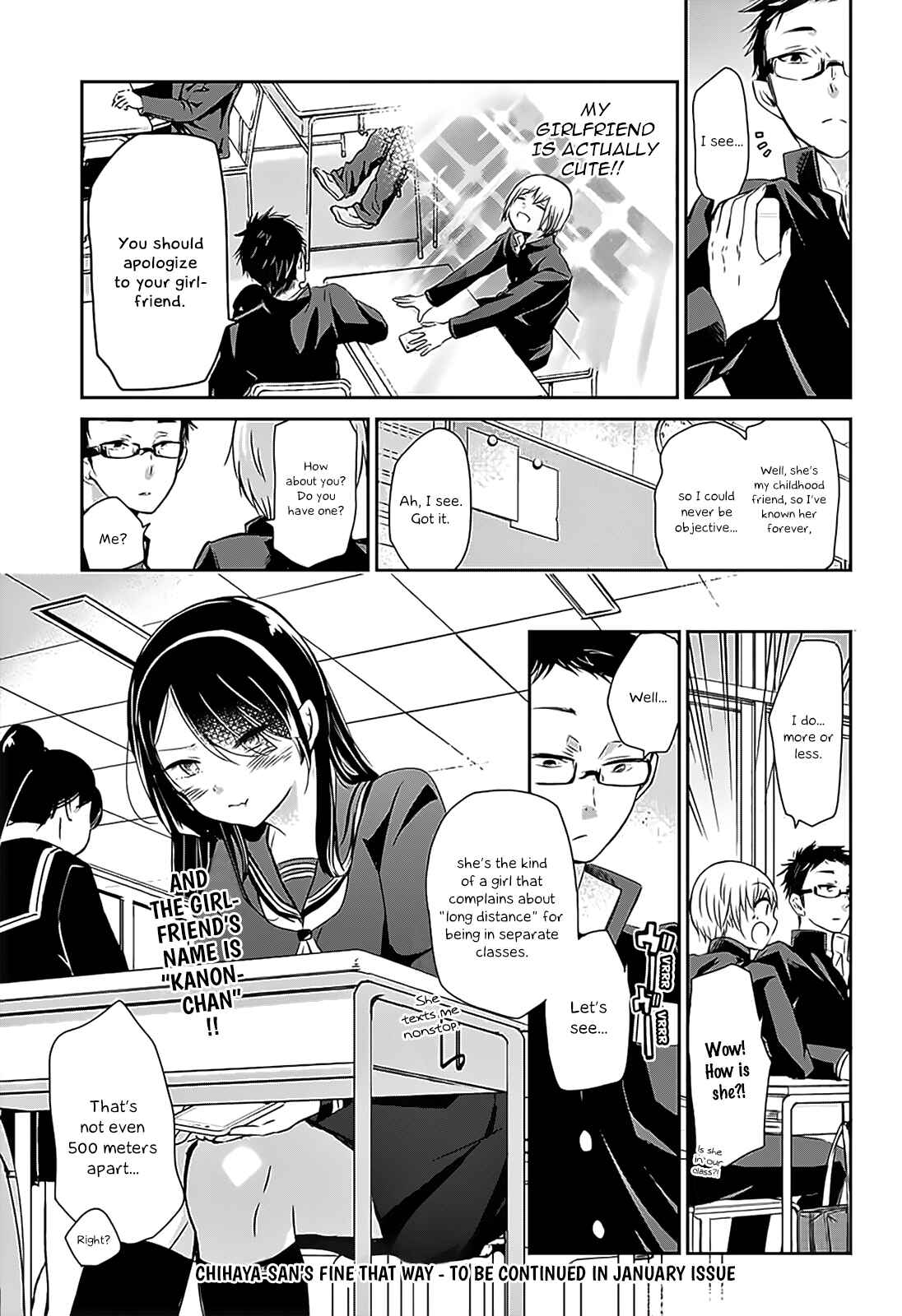 Page 11 Chapter 60 Chihaya-sans Fine that Way