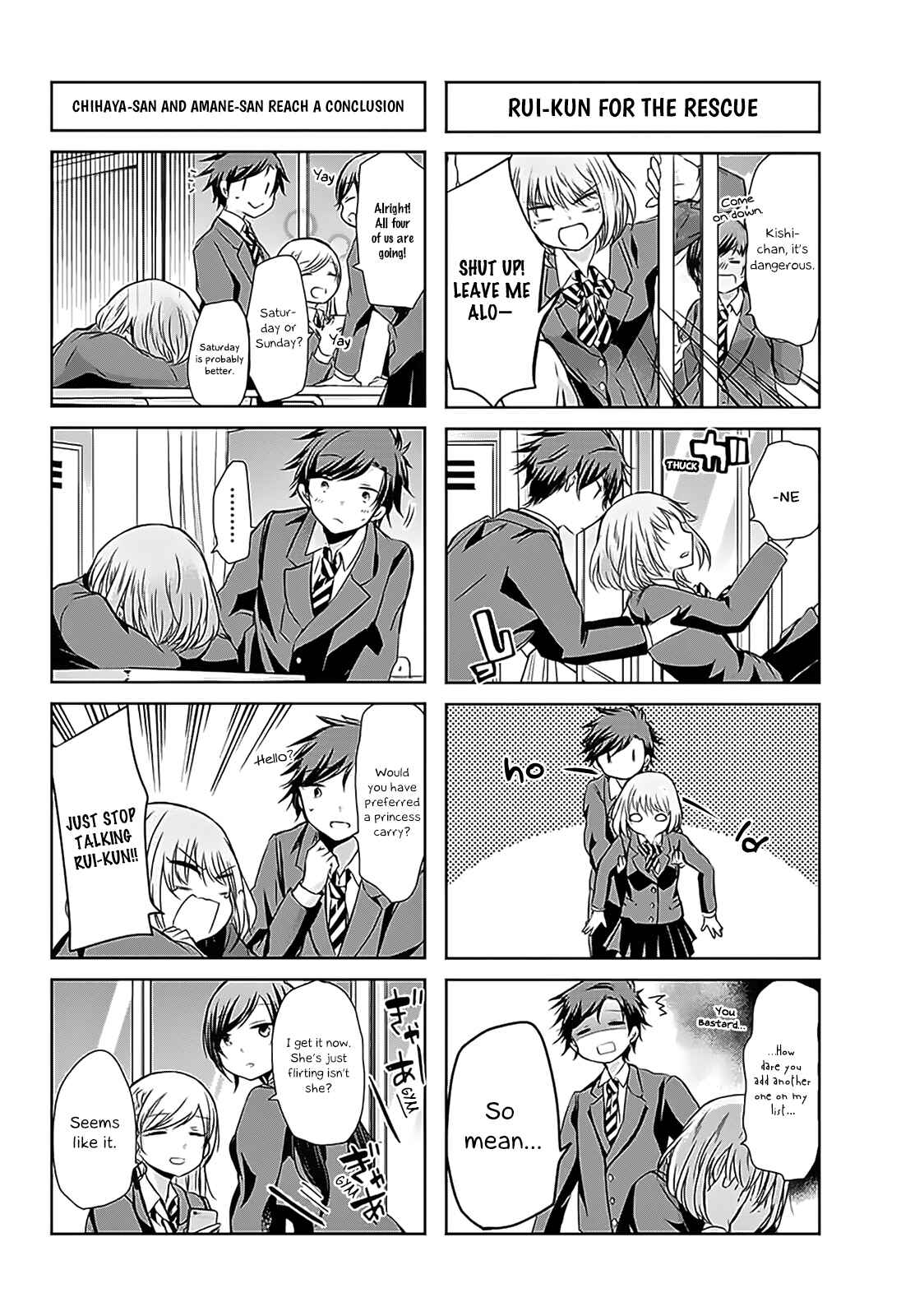 Page 8 Chapter 60 Chihaya-sans Fine that Way