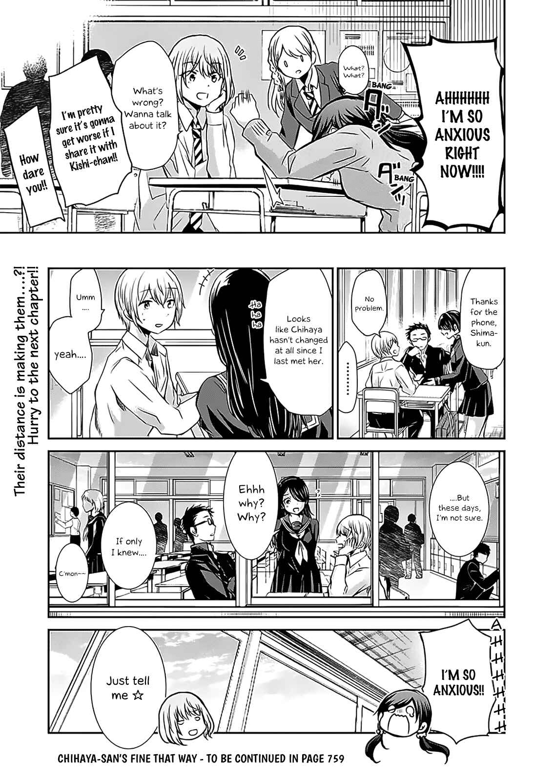 Page 10 Chapter 62 Chihaya-sans Fine that Way