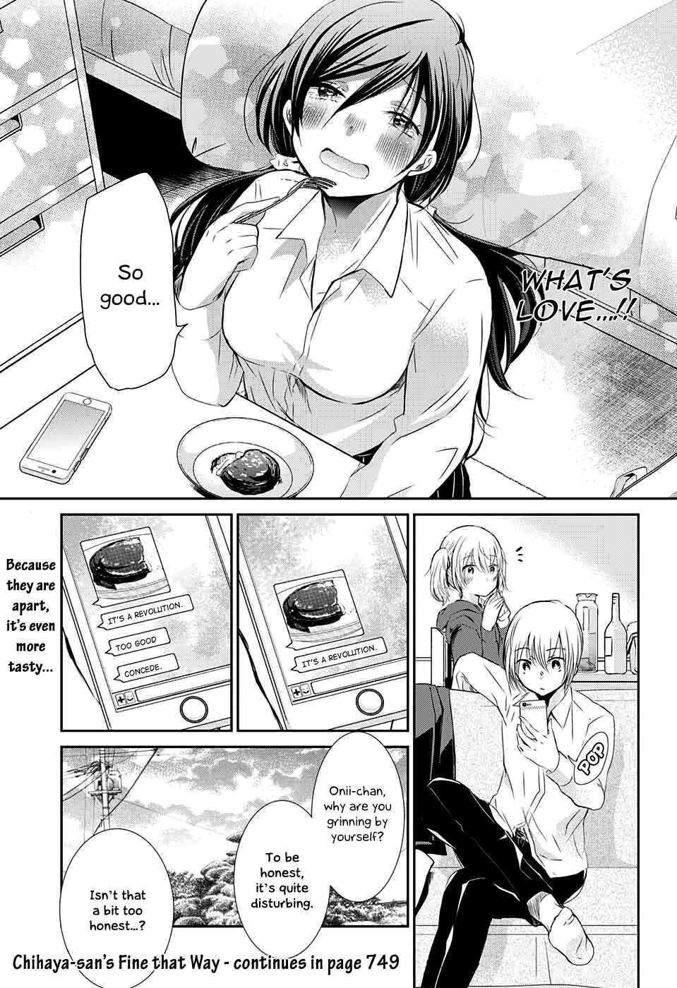 Page 10 Chapter 51 Chihaya-sans Fine that Way