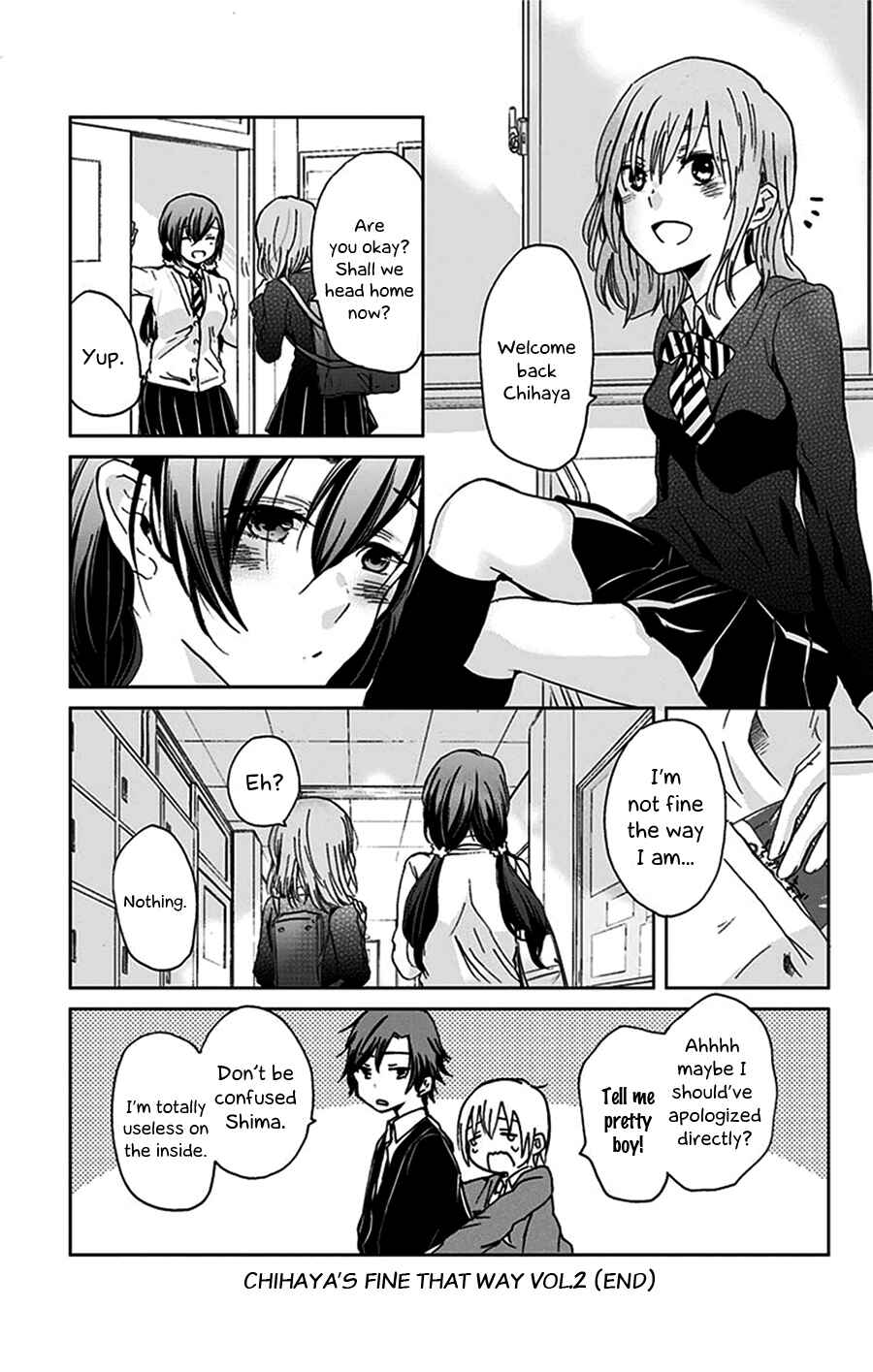 Page 10 Chapter 32 Chihaya-sans Fine that Way