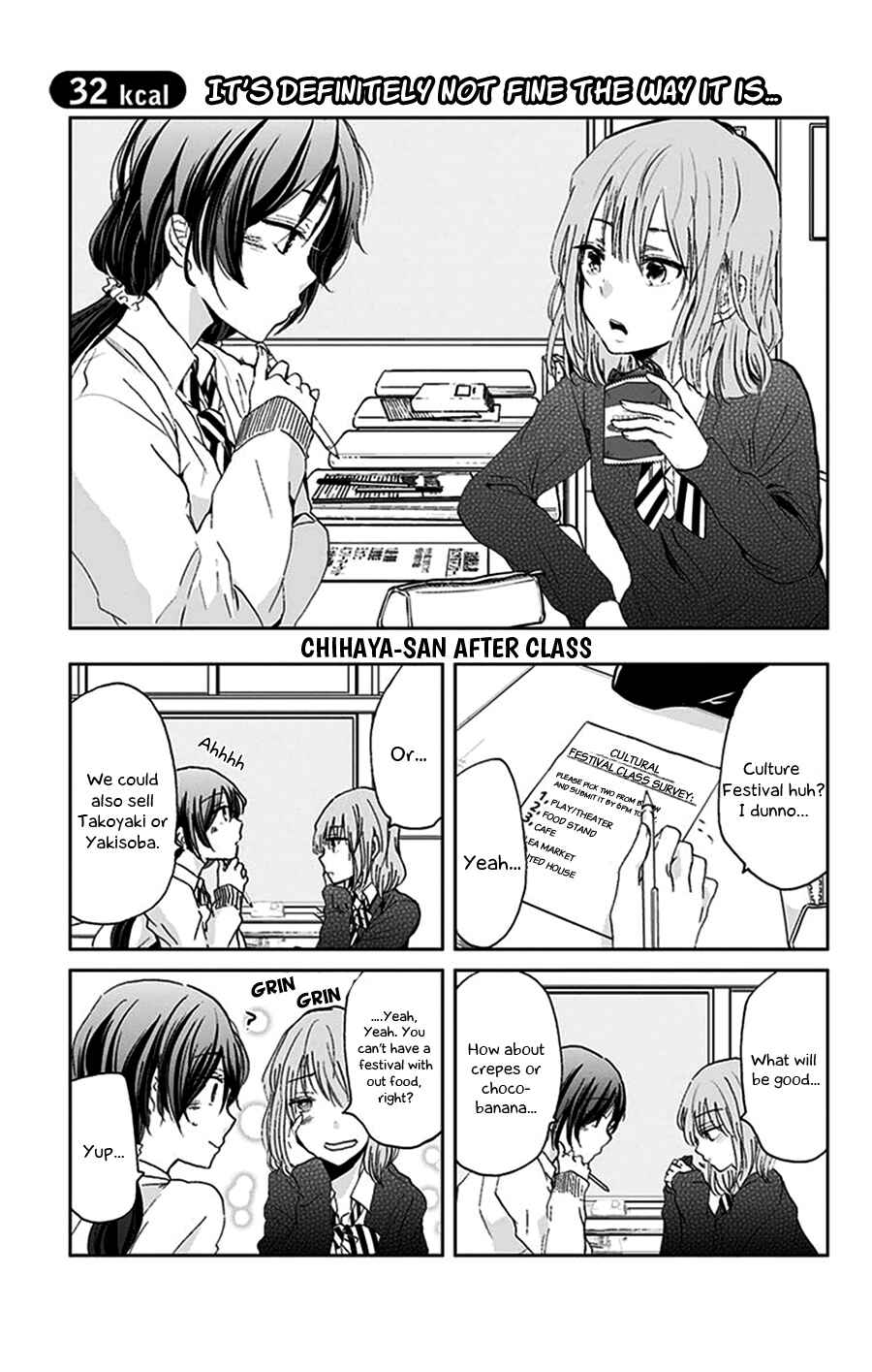 Page 2 Chapter 32 Chihaya-sans Fine that Way