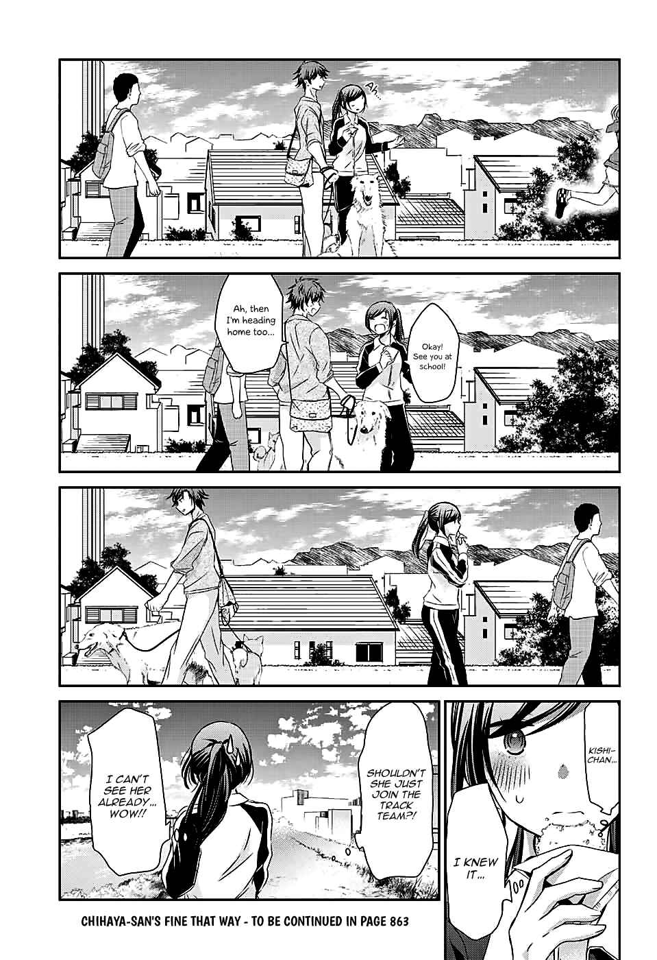 Page 10 Chapter 59 Chihaya-sans Fine that Way