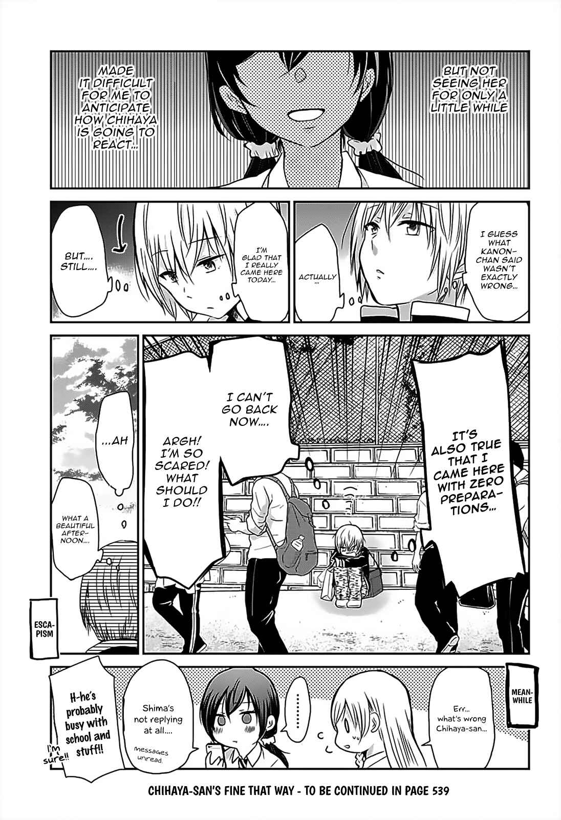 Page 10 Chapter 66 Chihaya-sans Fine that Way