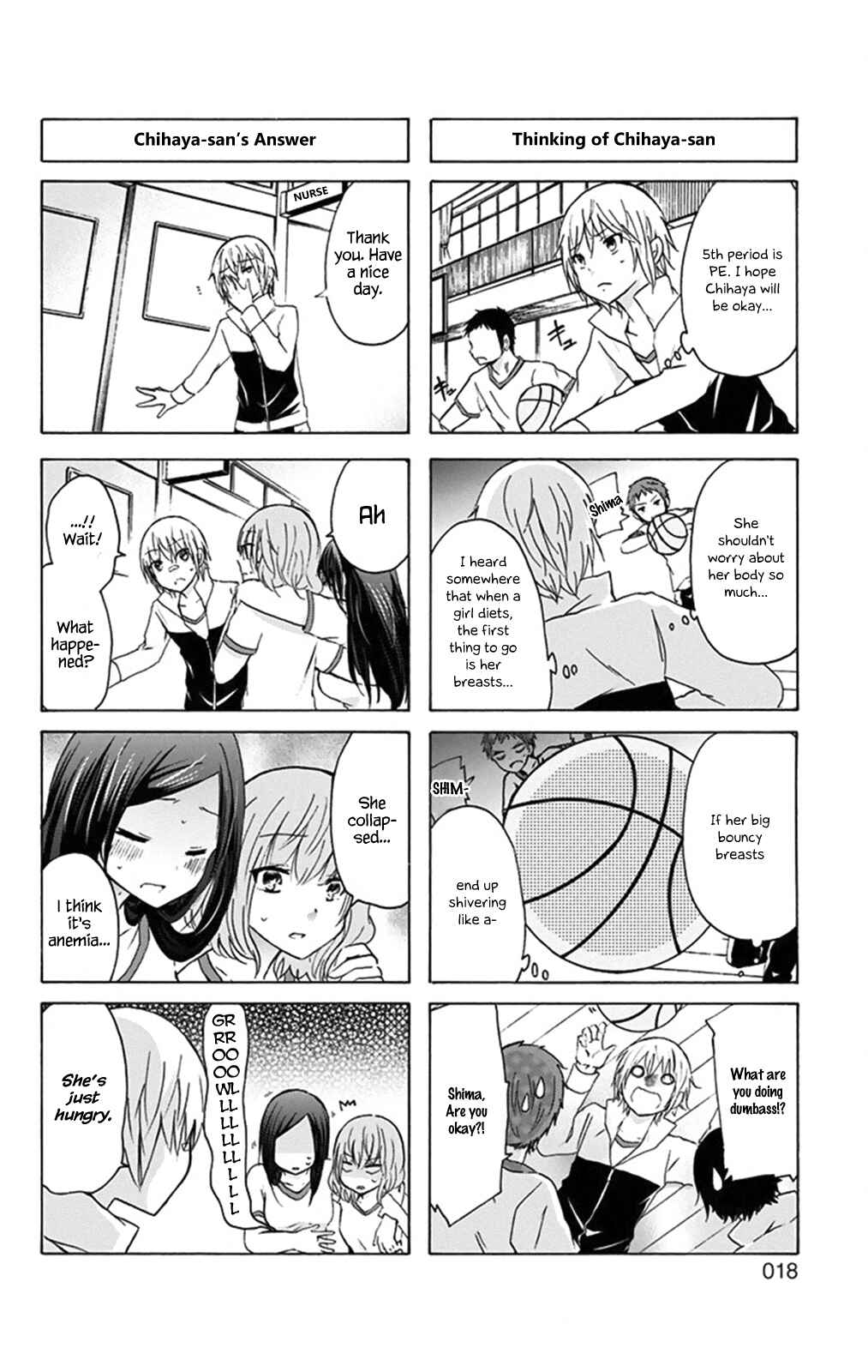 Page 4 Chapter 2 Chihaya-sans Fine that Way