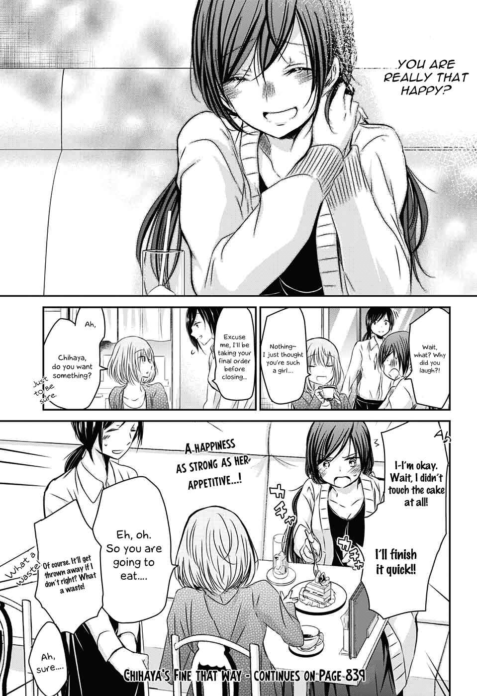 Page 10 Chapter 53 Chihaya-sans Fine that Way