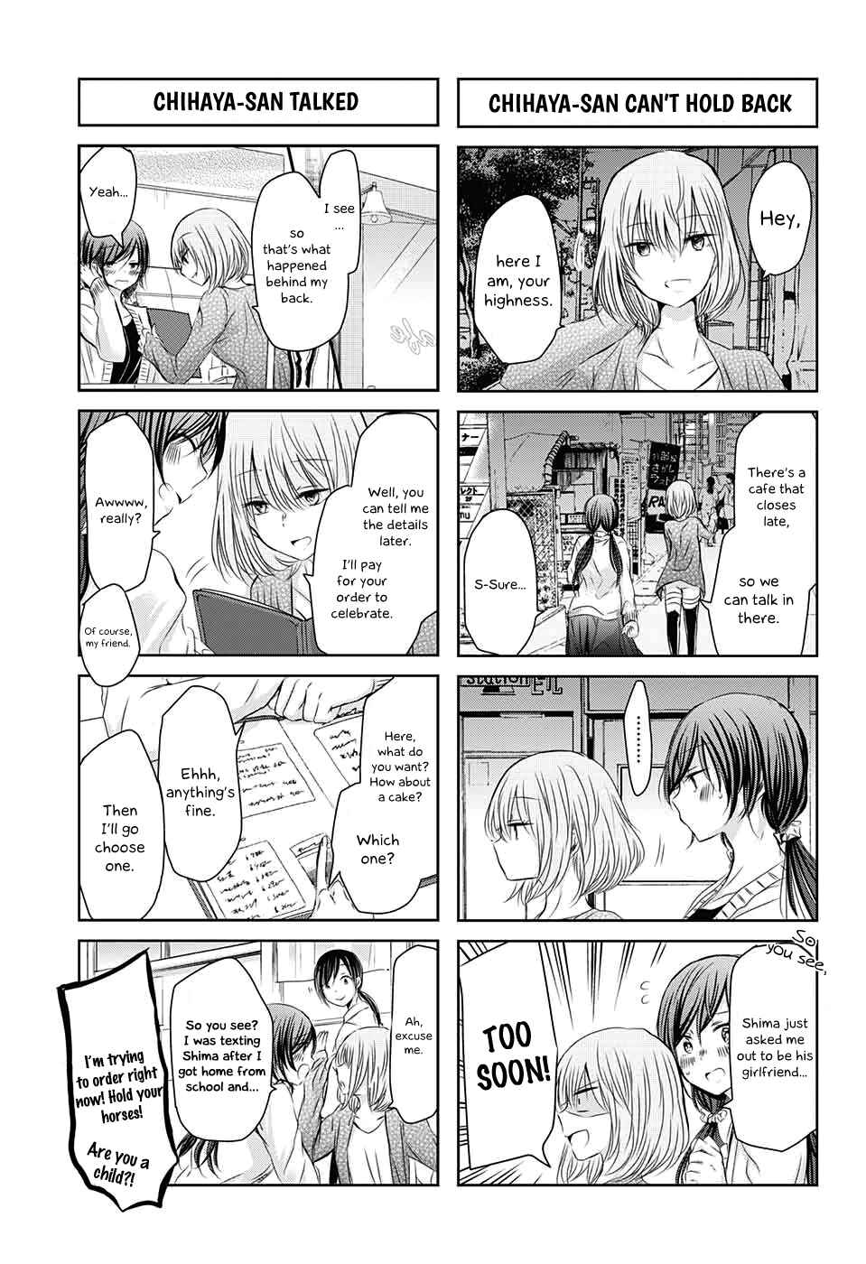 Page 4 Chapter 53 Chihaya-sans Fine that Way