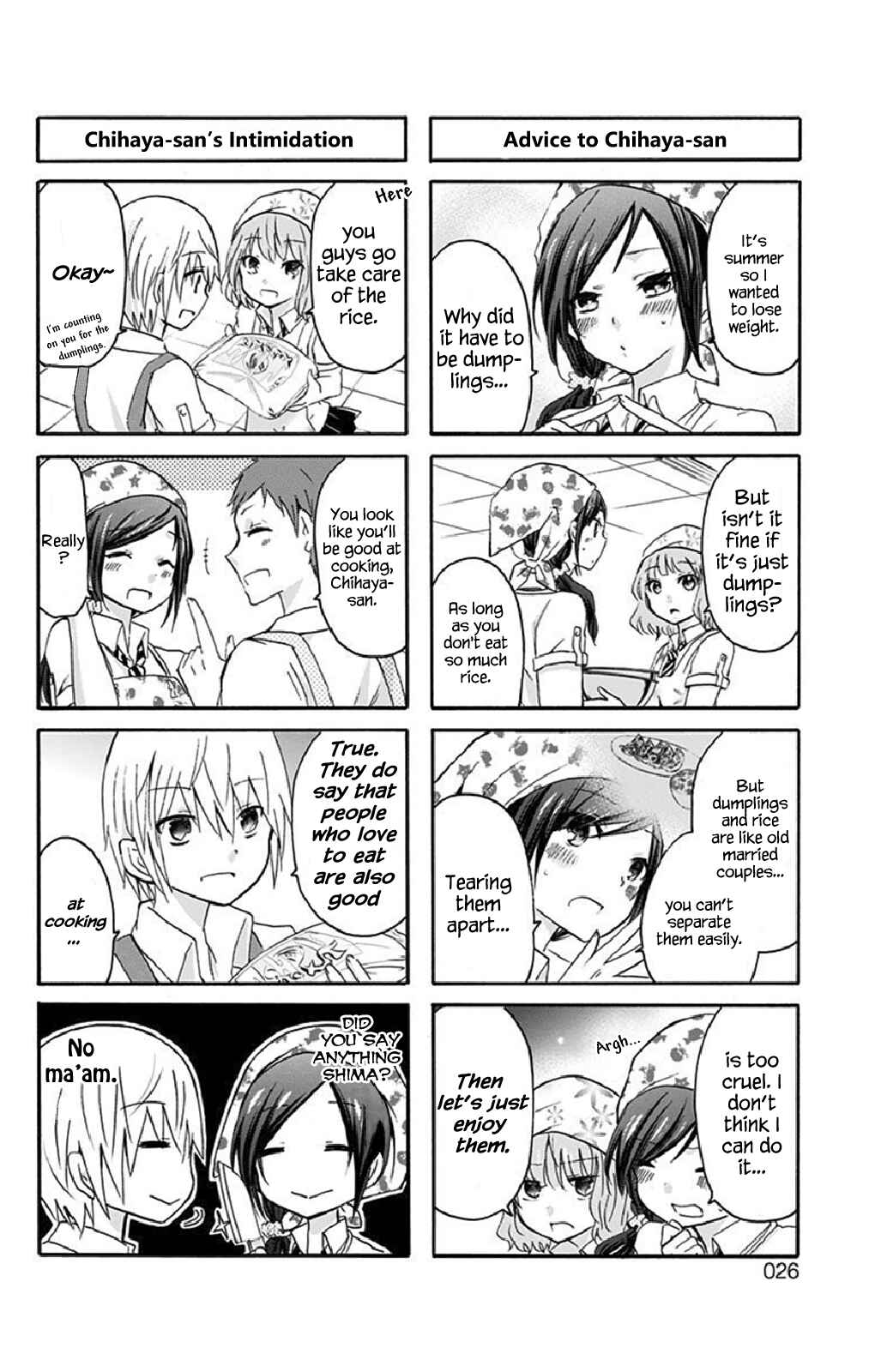 Page 2 Chapter 3 Chihaya-sans Fine that Way