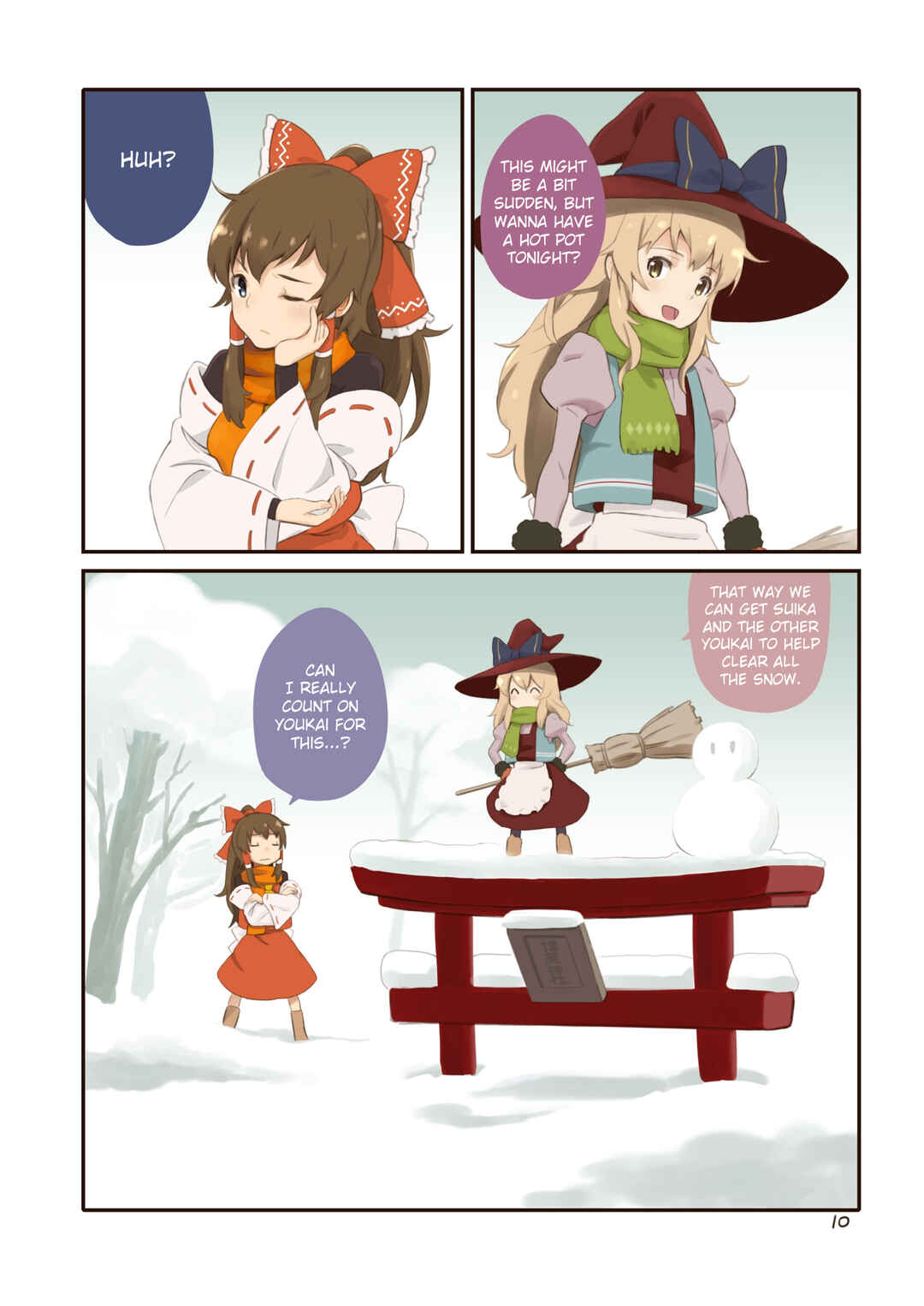 Page 10 Chapter Unknown_970b Touhou - Honey Ginger (Doujinshi)