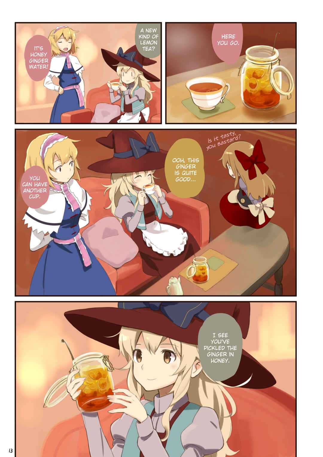 Page 13 Chapter Unknown_970b Touhou - Honey Ginger (Doujinshi)