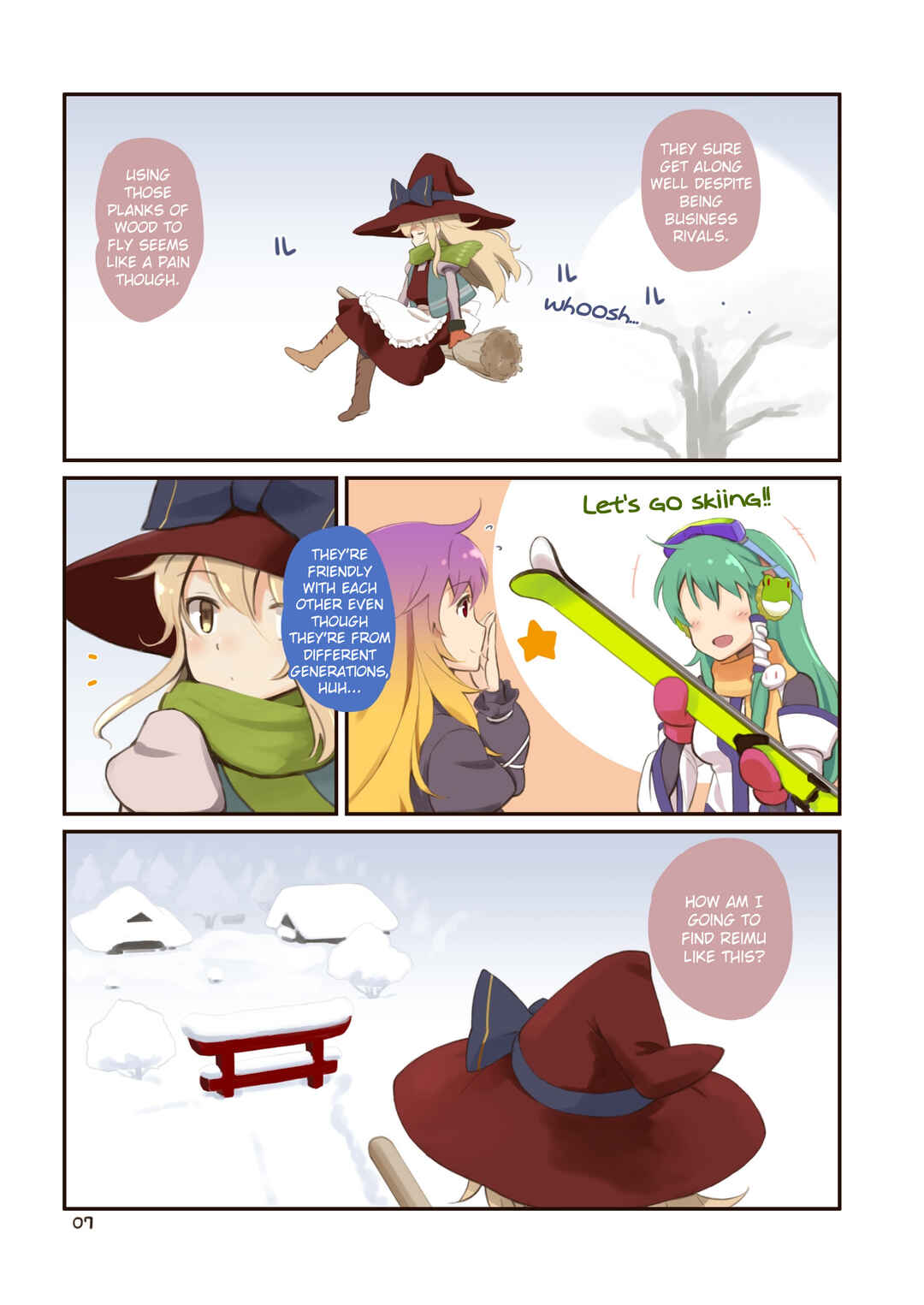 Page 7 Chapter Unknown_970b Touhou - Honey Ginger (Doujinshi)