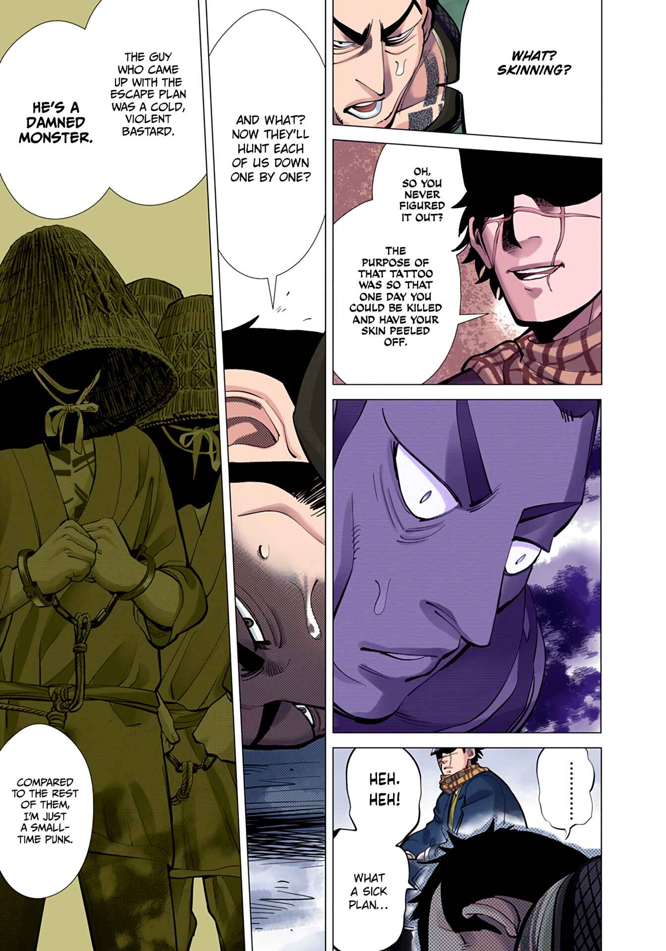 Page 4 Chapter 4 Golden Kamuy (Official Colored)