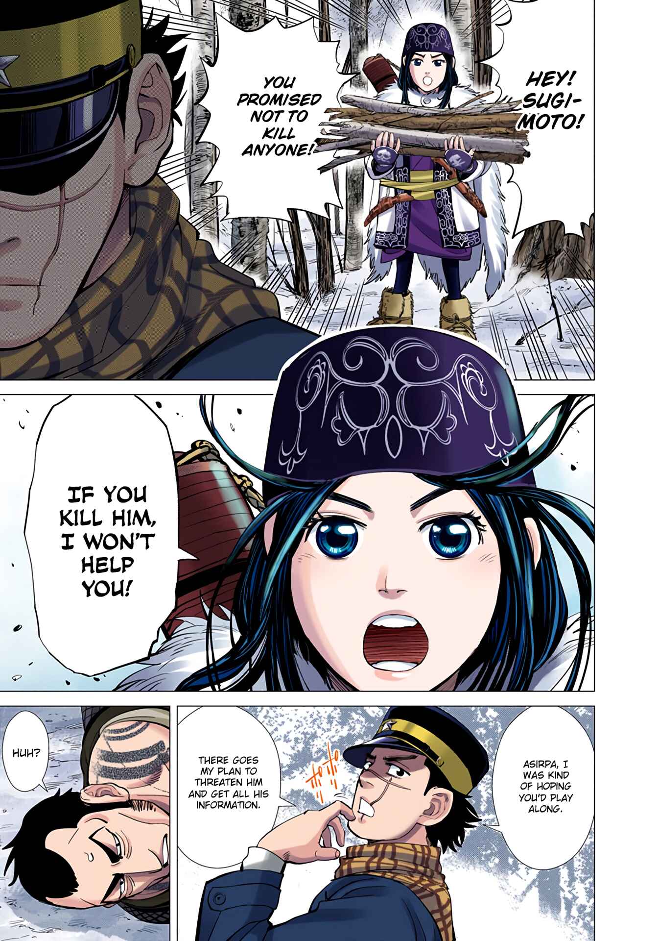 Page 6 Chapter 4 Golden Kamuy (Official Colored)