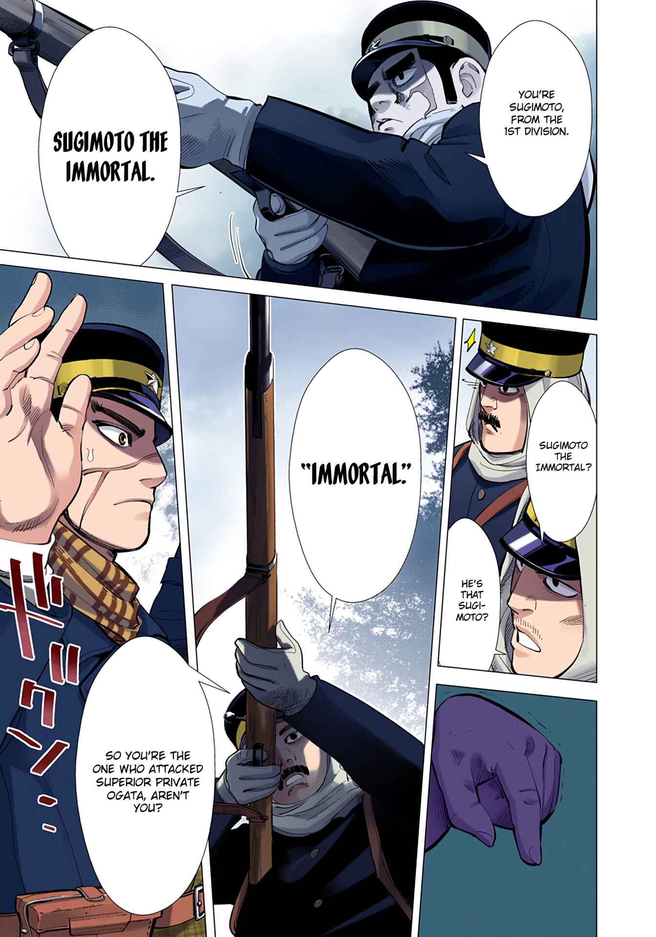 Page 15 Chapter 9 Golden Kamuy (Official Colored)
